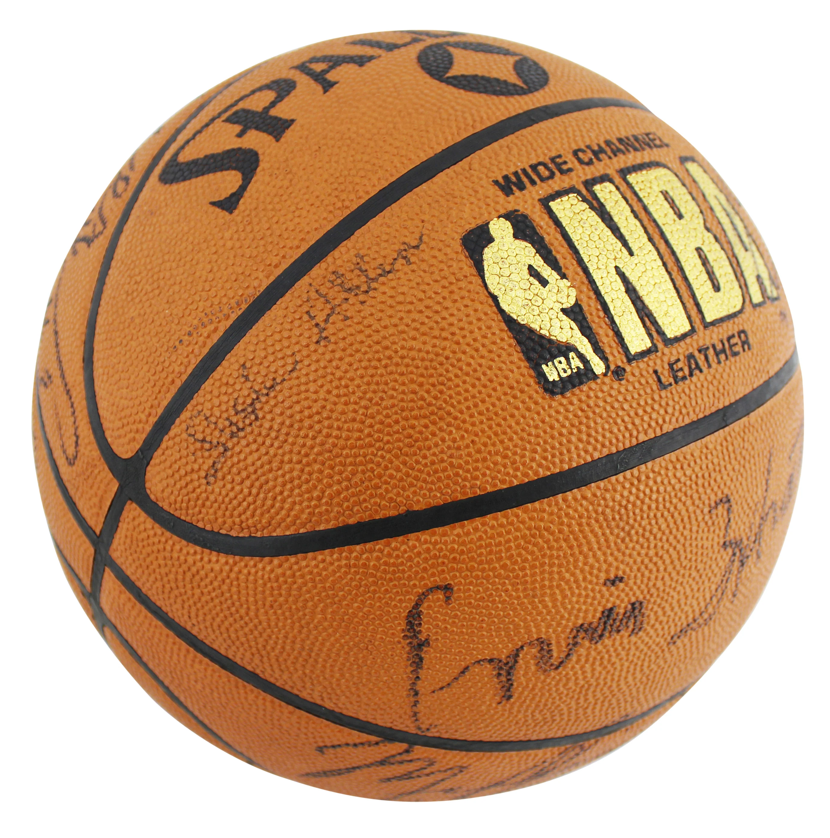 1984-85 Bulls (13) Jordan, Woolridge Signed Spalding Basketball PSA & JSA LOAs - Image 10
