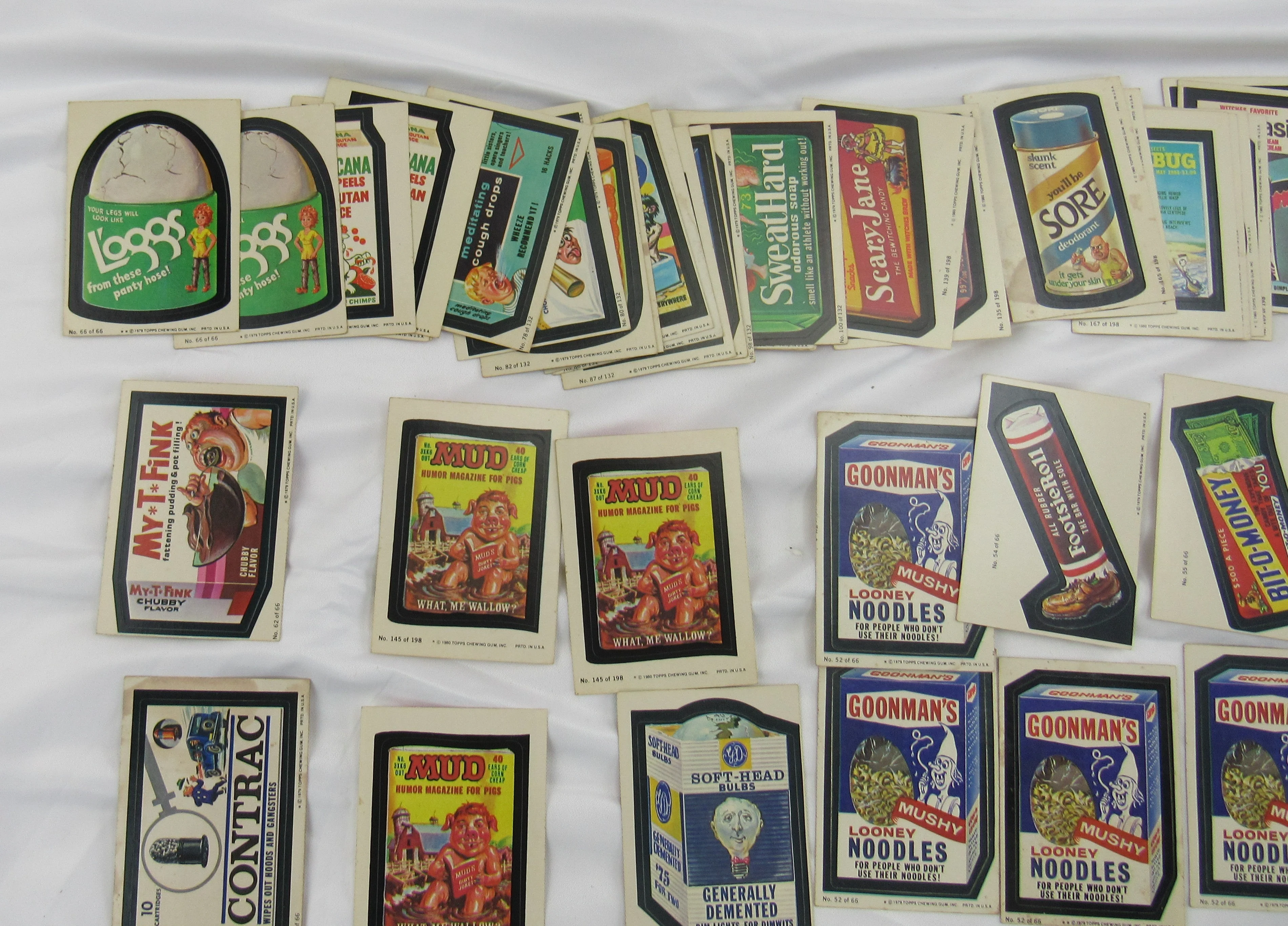 1980 Topps Wacky Package Lot - Series 1,2,3 - 175 Card Lot - Image 2