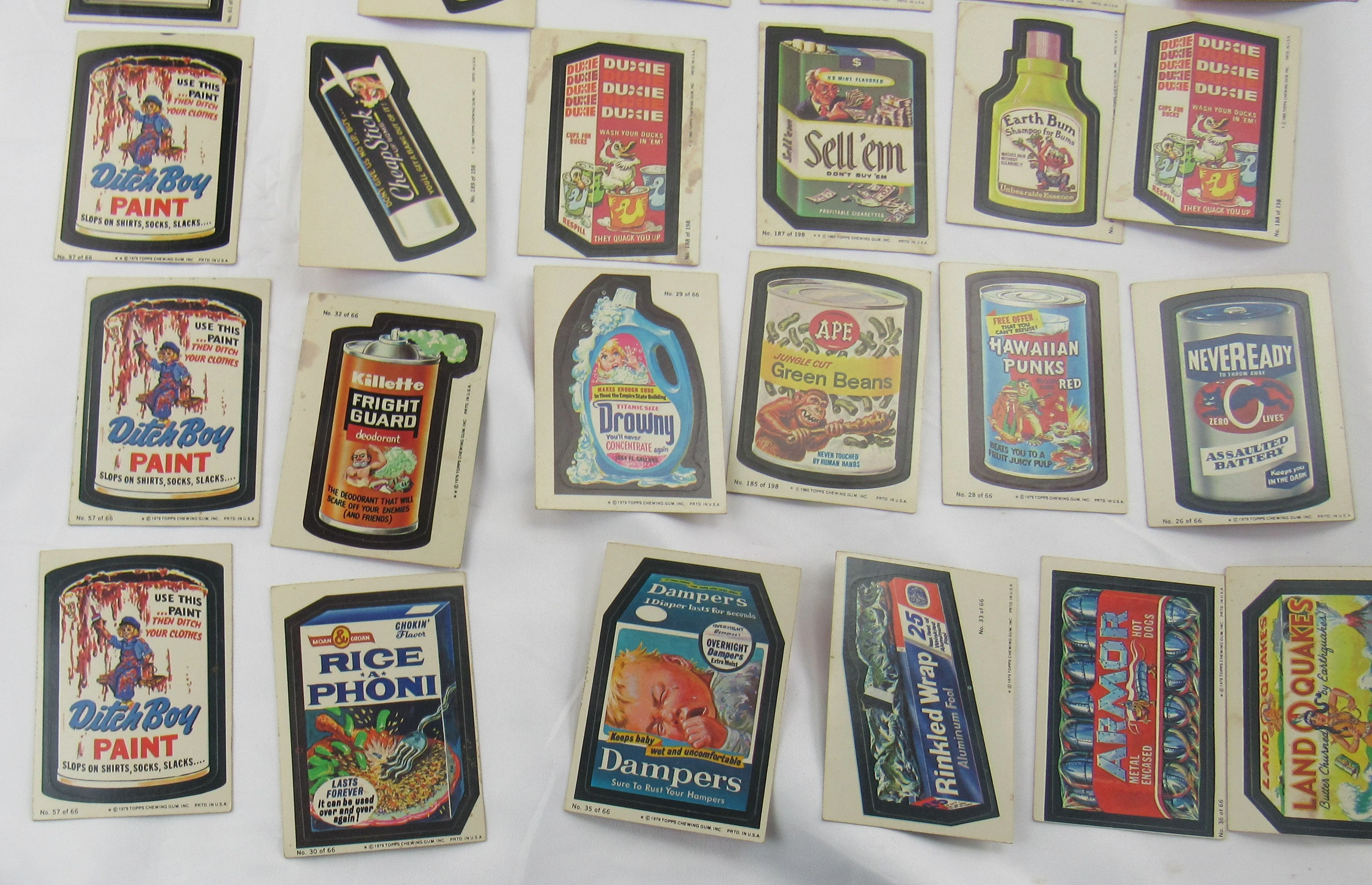 1980 Topps Wacky Package Lot - Series 1,2,3 - 175 Card Lot - Image 7