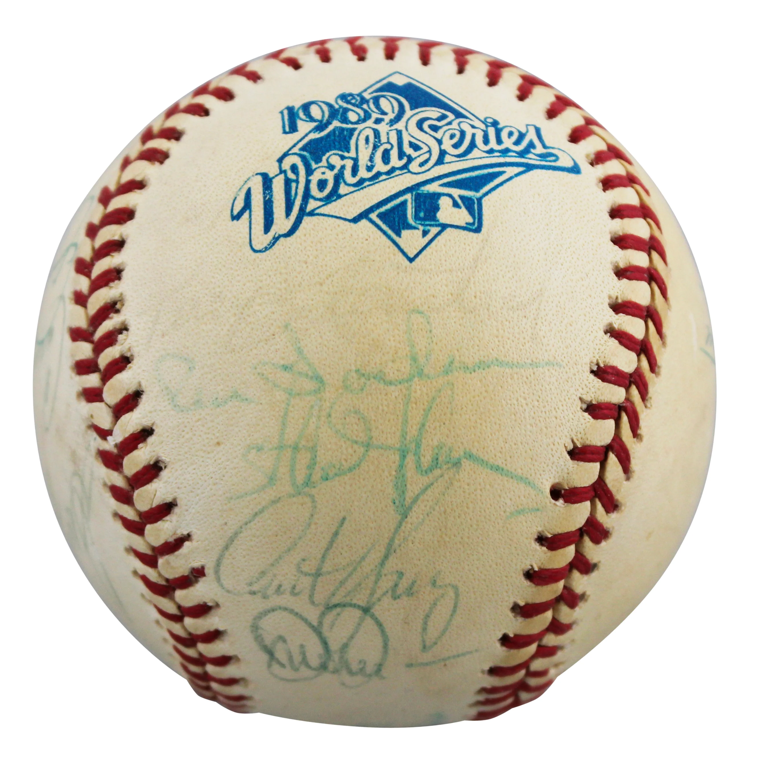 1989 Athletics (26) LaRussa, Parker, Eckersley +23 Signed Baseball BAS #AE64196 - Image 5