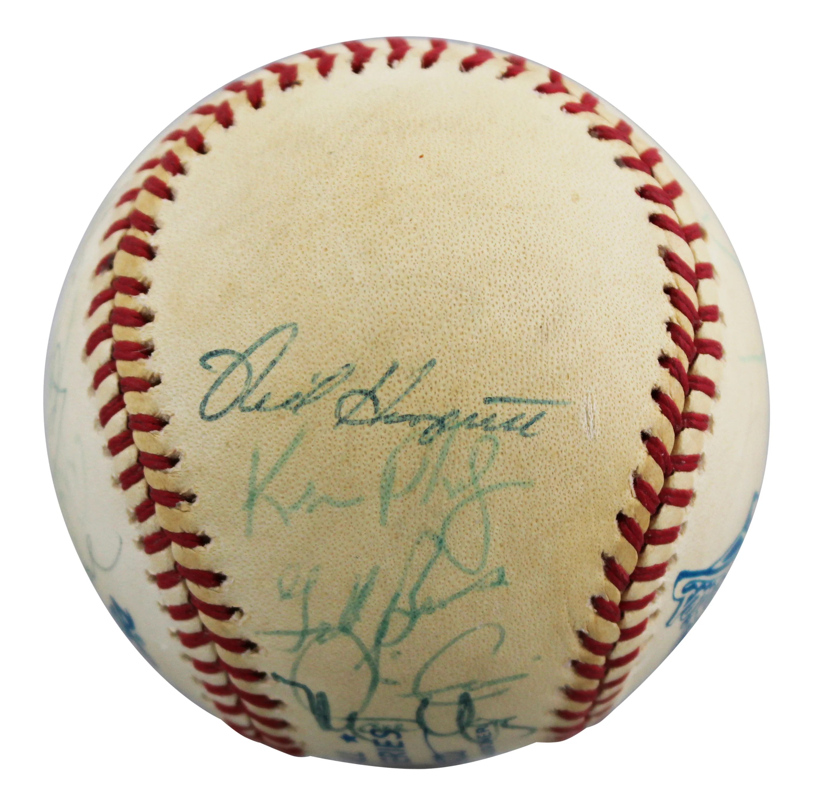 1989 Athletics (26) LaRussa, Parker, Eckersley +23 Signed Baseball BAS #AE64196 - Image 7