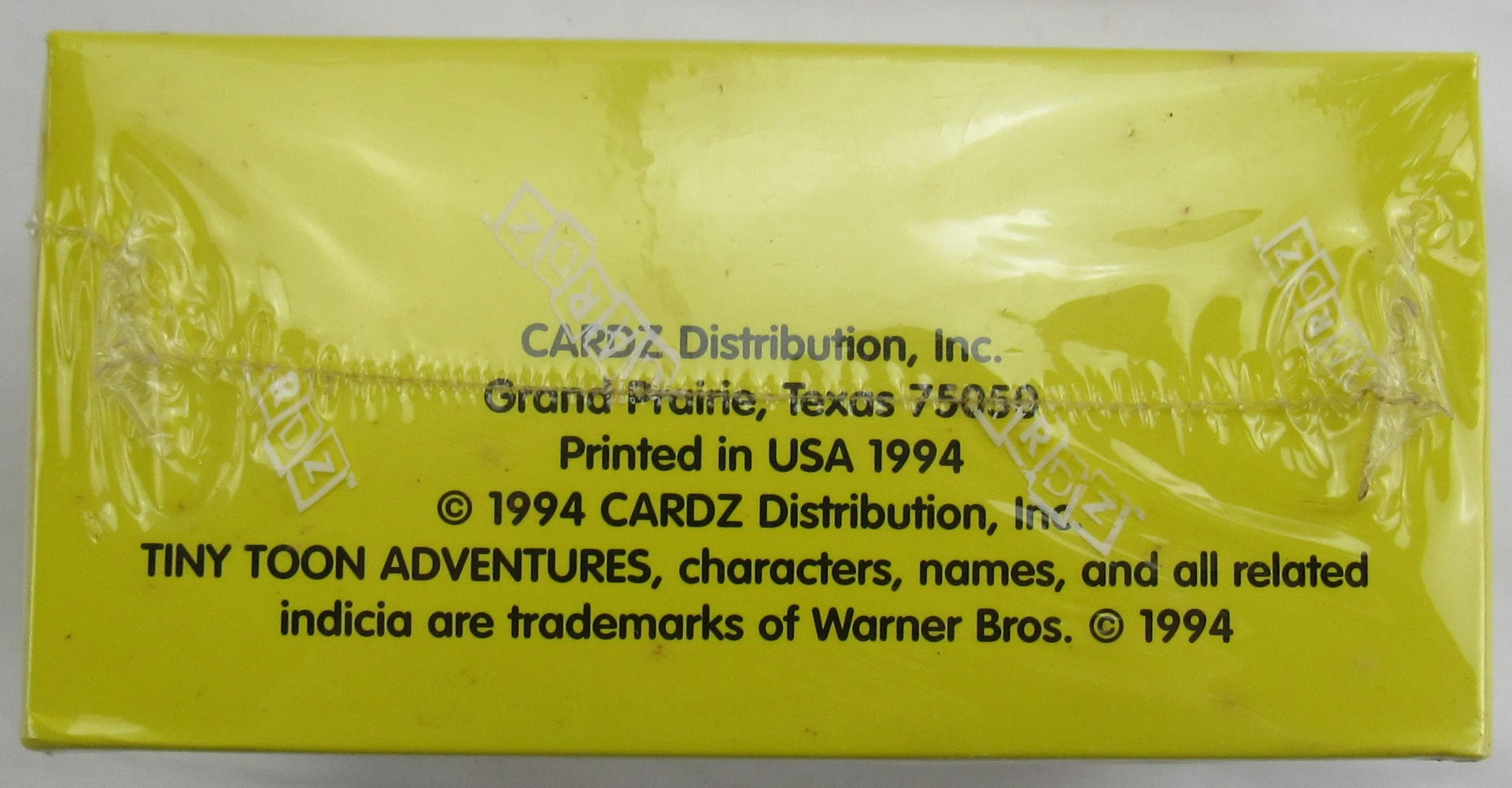 1994 Tiny Toon Adventurers Wax Box - Image 4