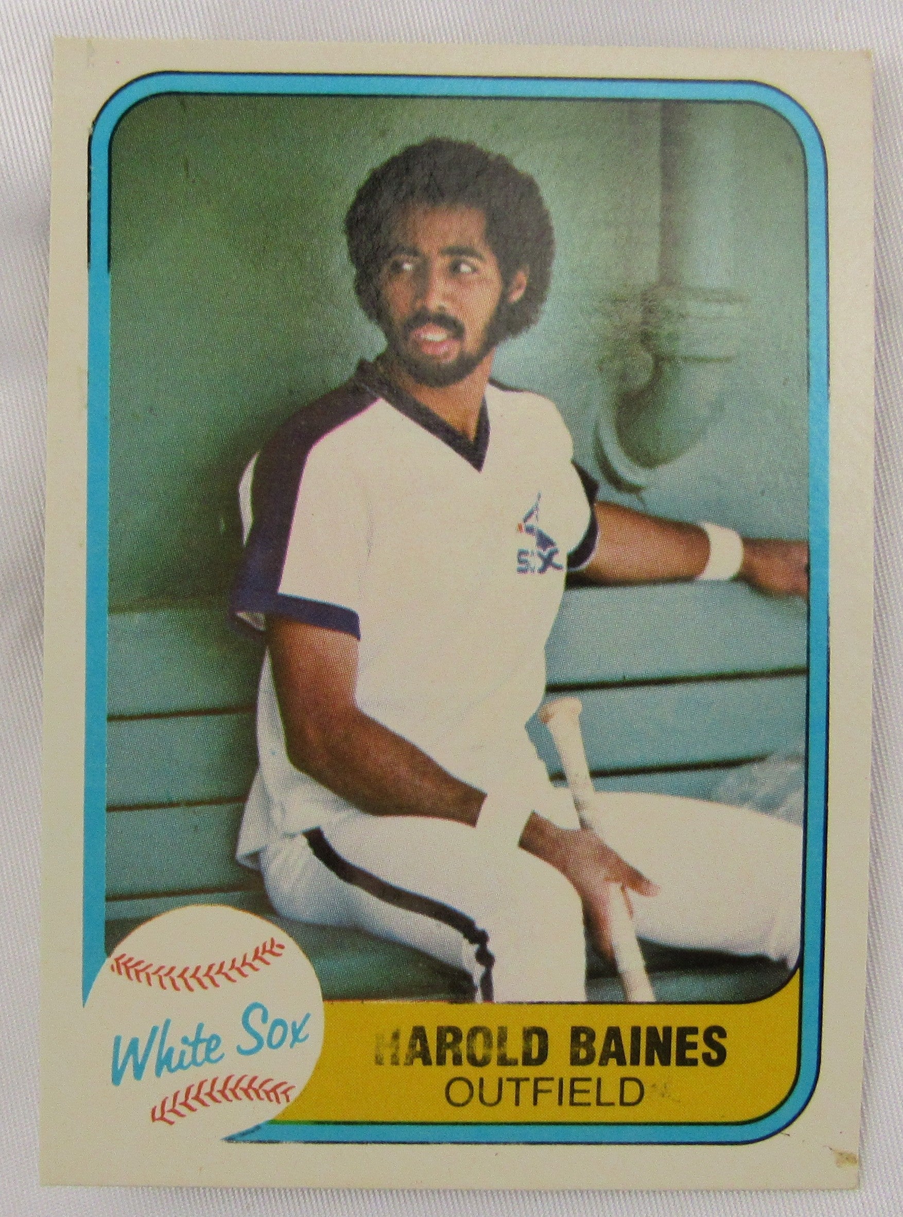 1981 Fleer Harold Baines Baseball Card Lot - 3 Total - Blackless Printing Error... - Image 3