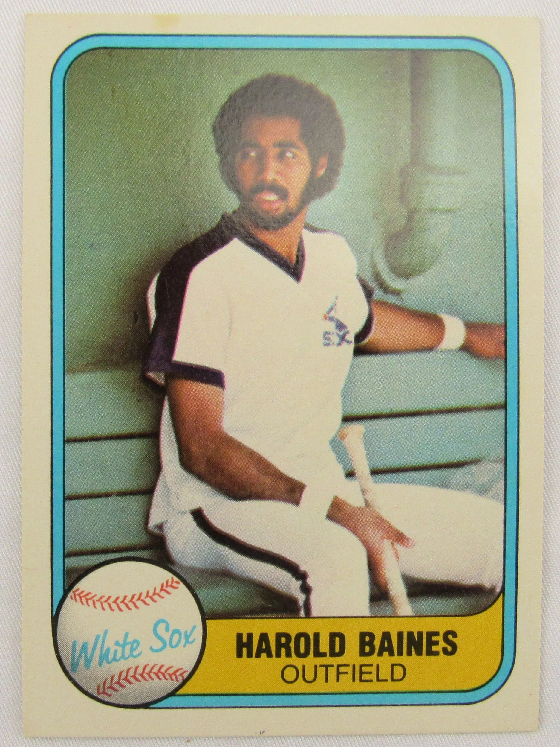 1981 Fleer Harold Baines Baseball Card Lot - 3 Total - Blackless Printing Error... - Image 7