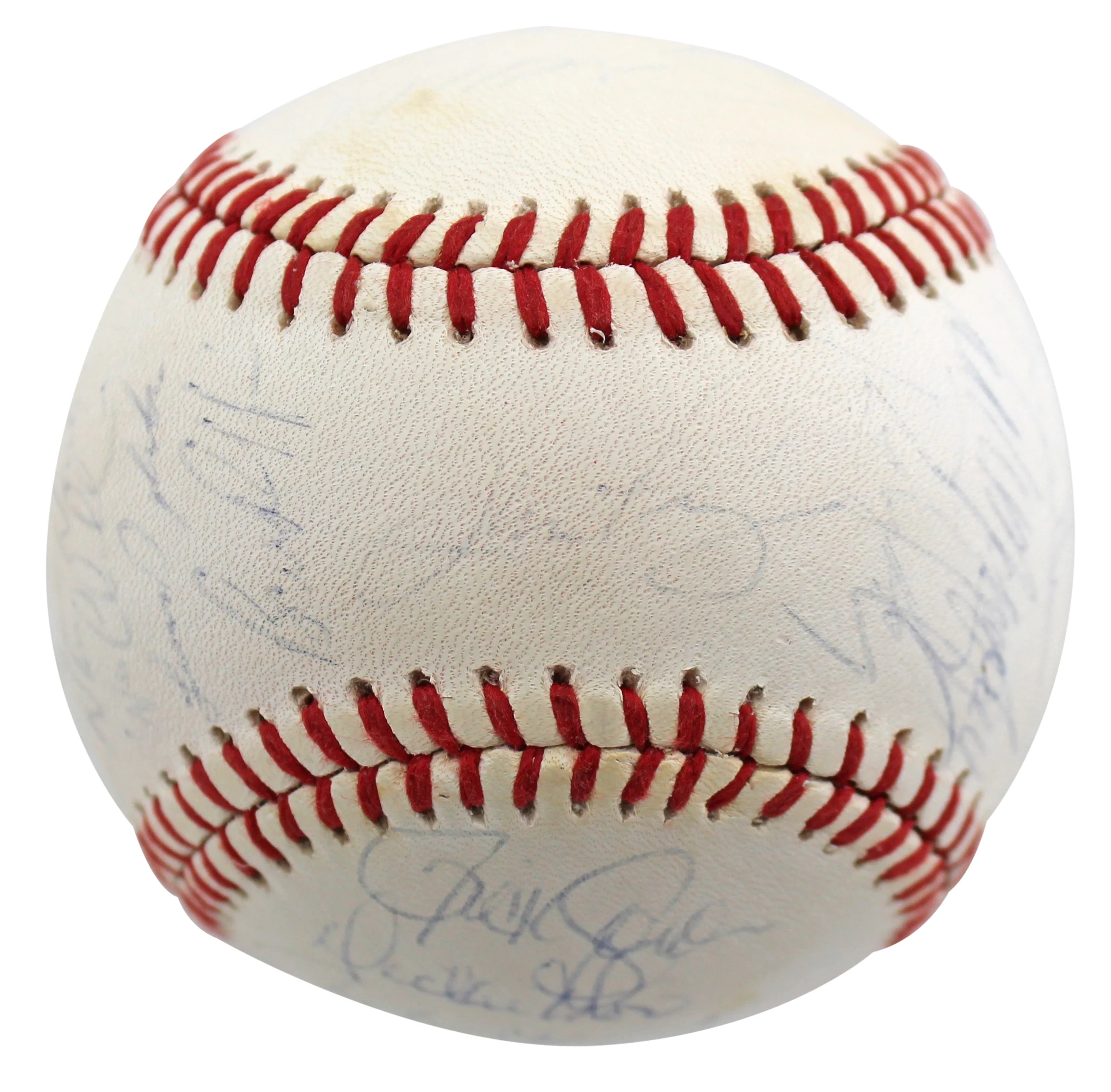 1991 Phillies (27) Daulton, Dykstra, Murphy +24 Signed Baseball BAS #AB92949 - Image 3