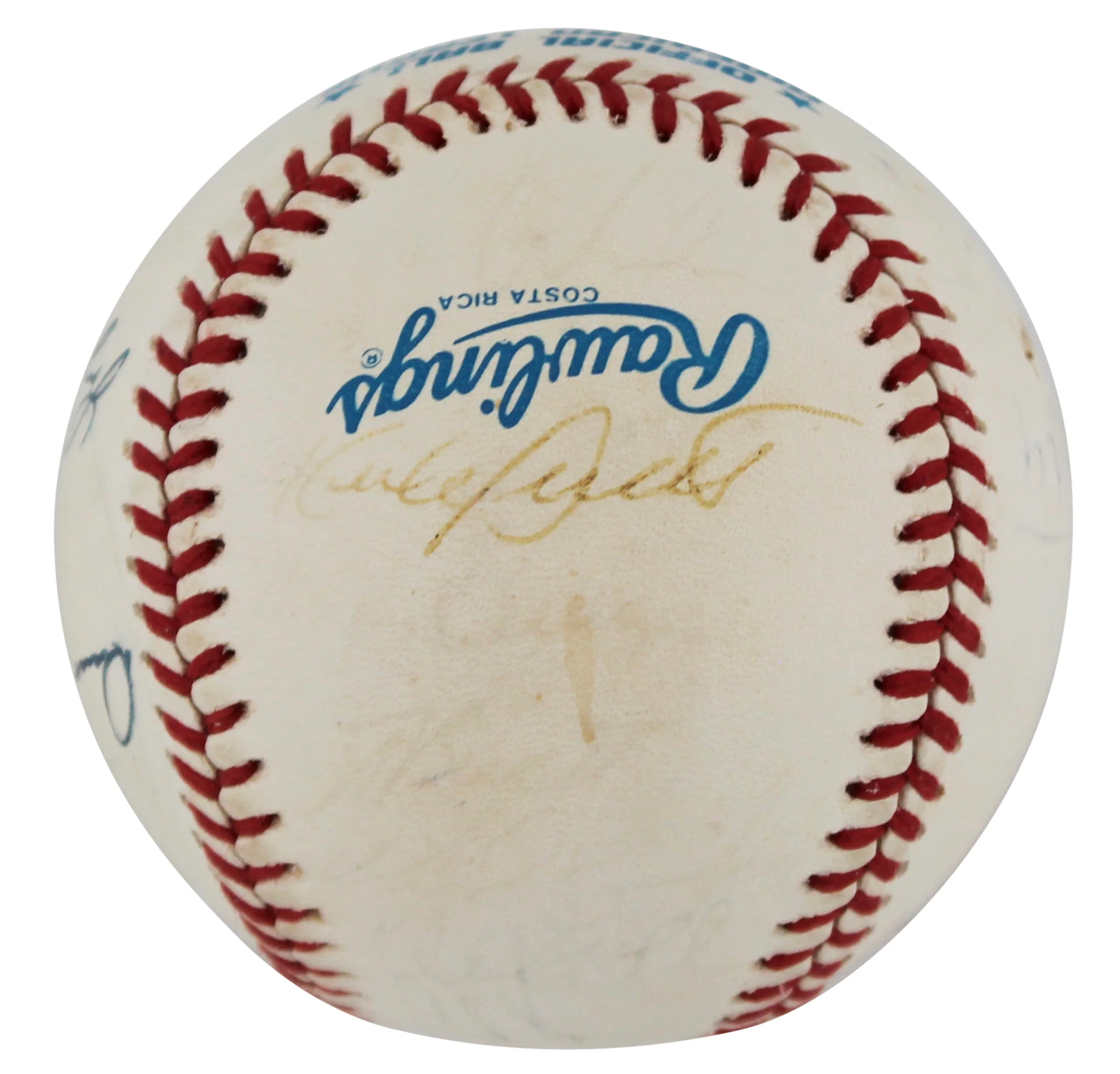 1992 Twins (30) Puckett, Tapani, Kelly +27, Signed Oal Baseball BAS #AD64035