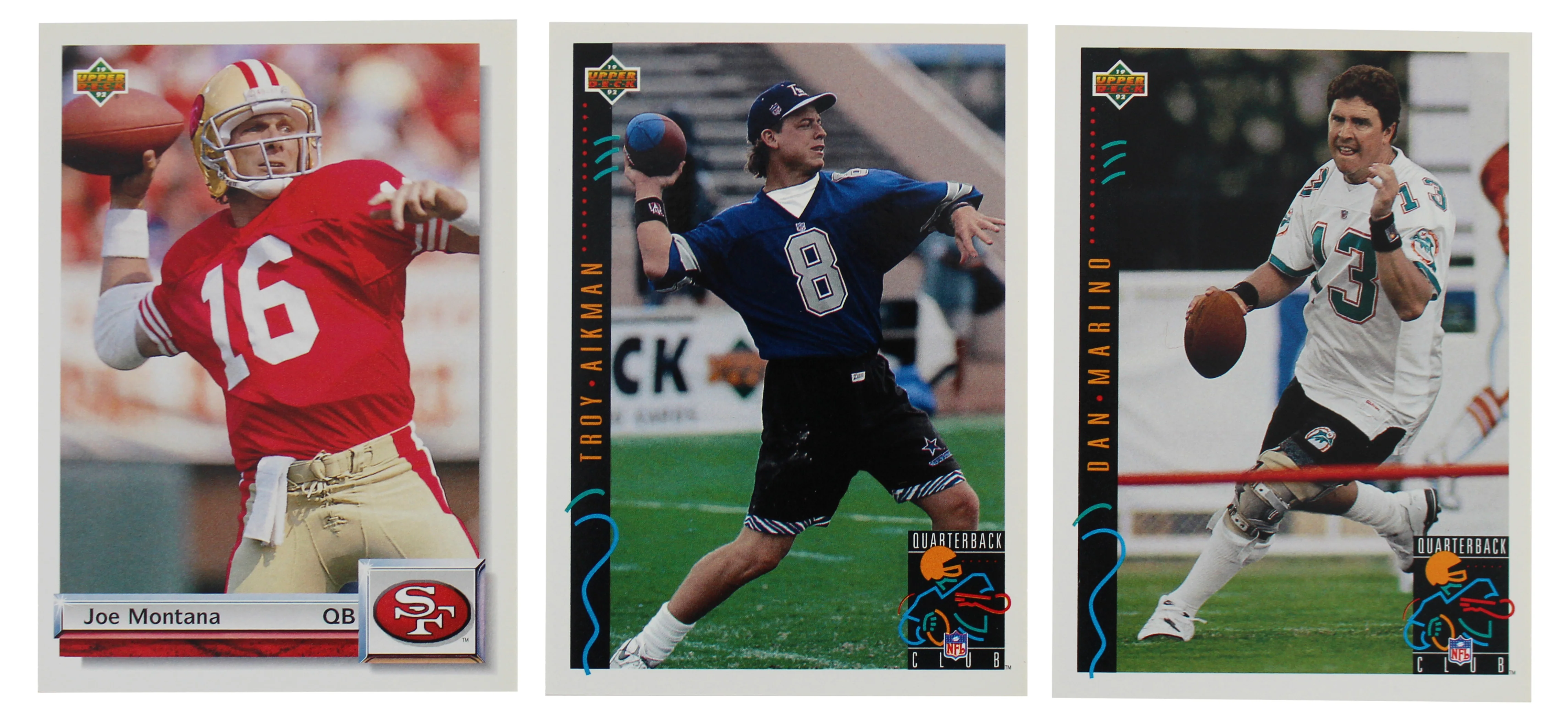 1992 Upper Deck National Football League Complete Trading Card Set w/ Gold Set - Image 4