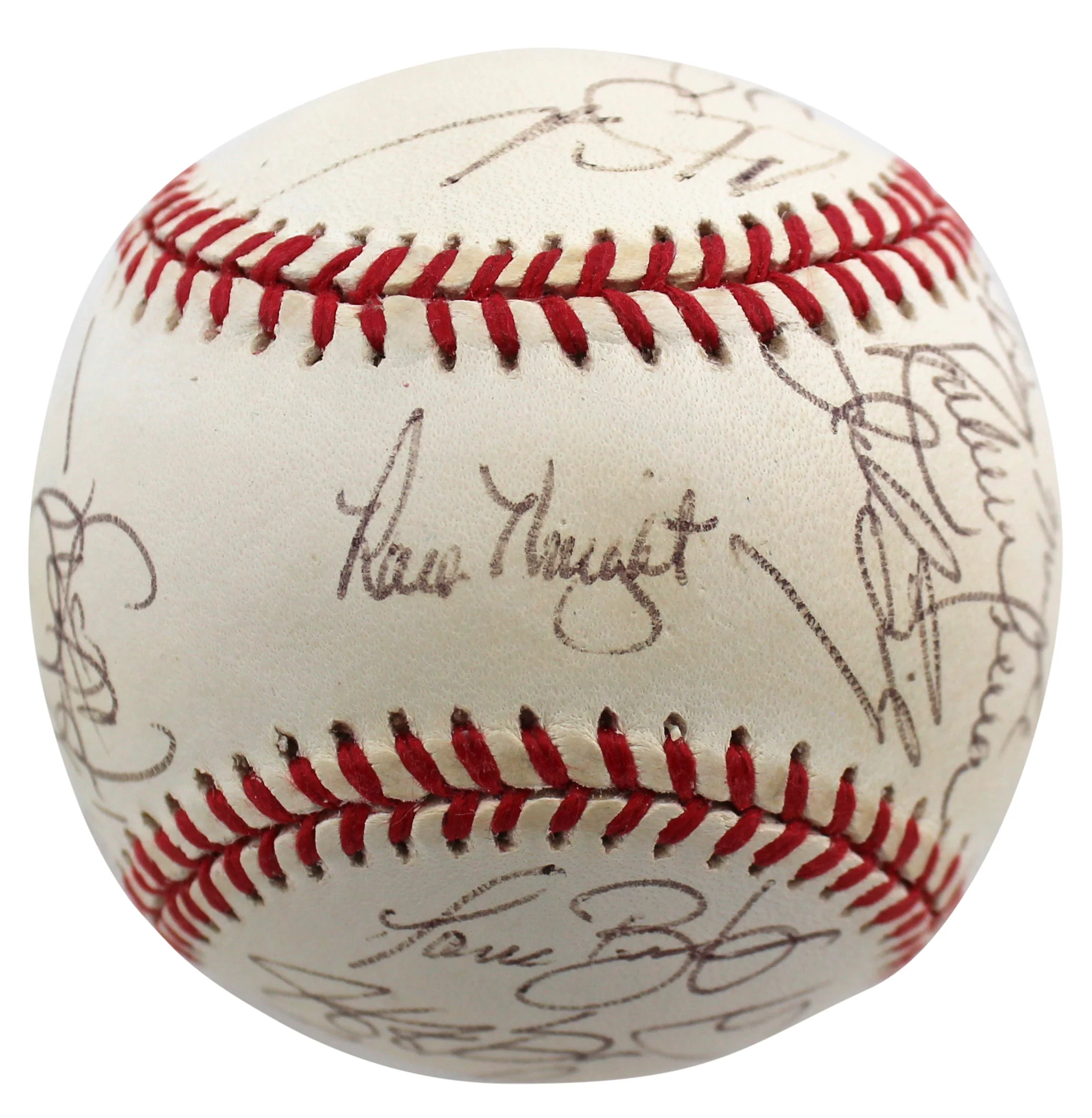 1997 Reds (25) Boone, Sanders, Pendleton +22 Signed Onl Baseball BAS #AC01908 - Image 2