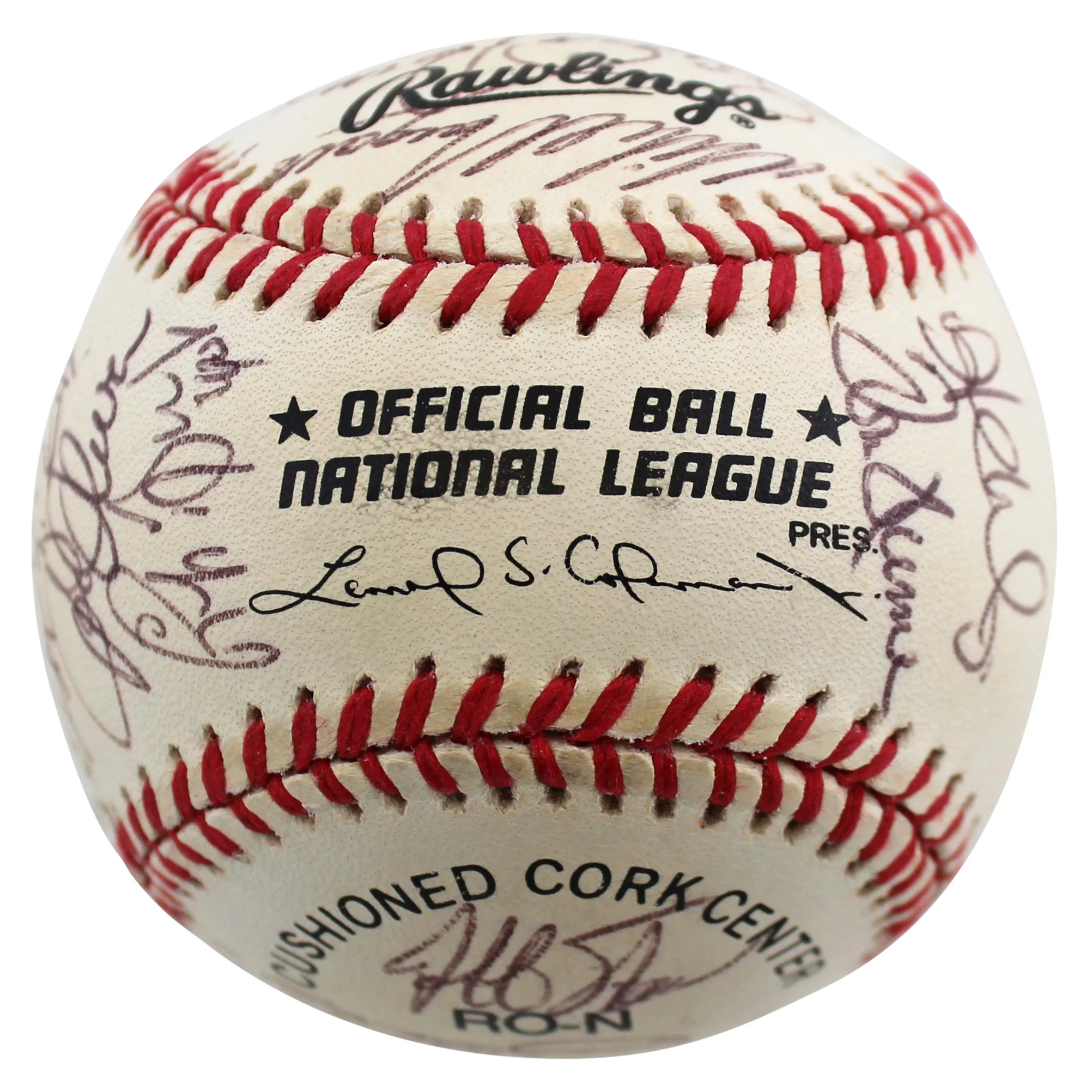 1997 Reds (25) Boone, Sanders, Pendleton +22 Signed Onl Baseball BAS #AC01908 - Image 7