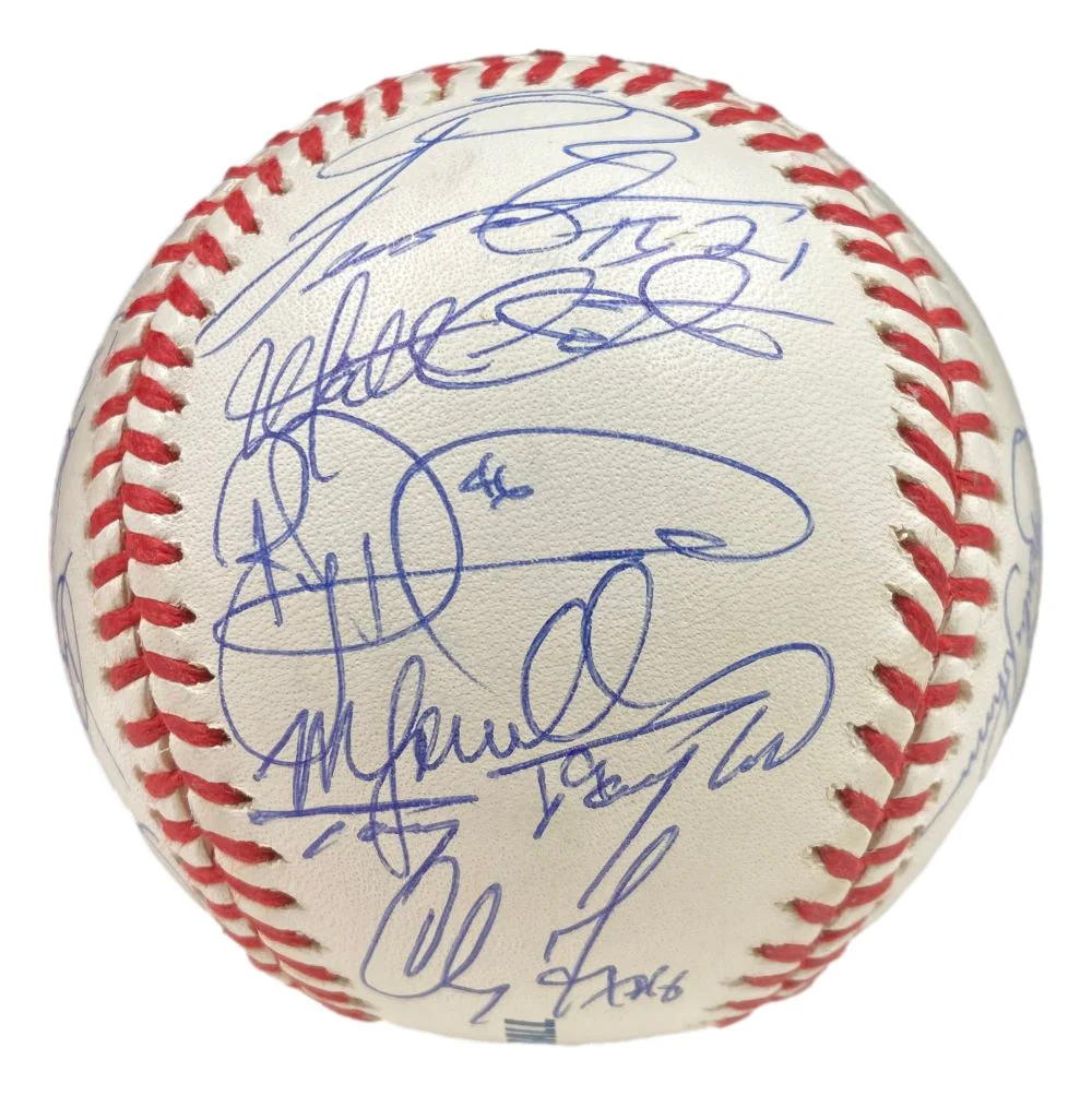 2001 Florida Marlins (32) Team Signed Rawlings Official MLB Baseball BAS LOA - Image 5