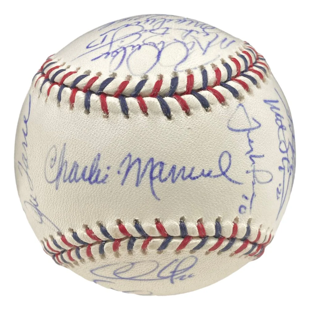 2009 MLB All Star (23) Multi Signed Official All Star Game Baseball BAS LOA - Image 3