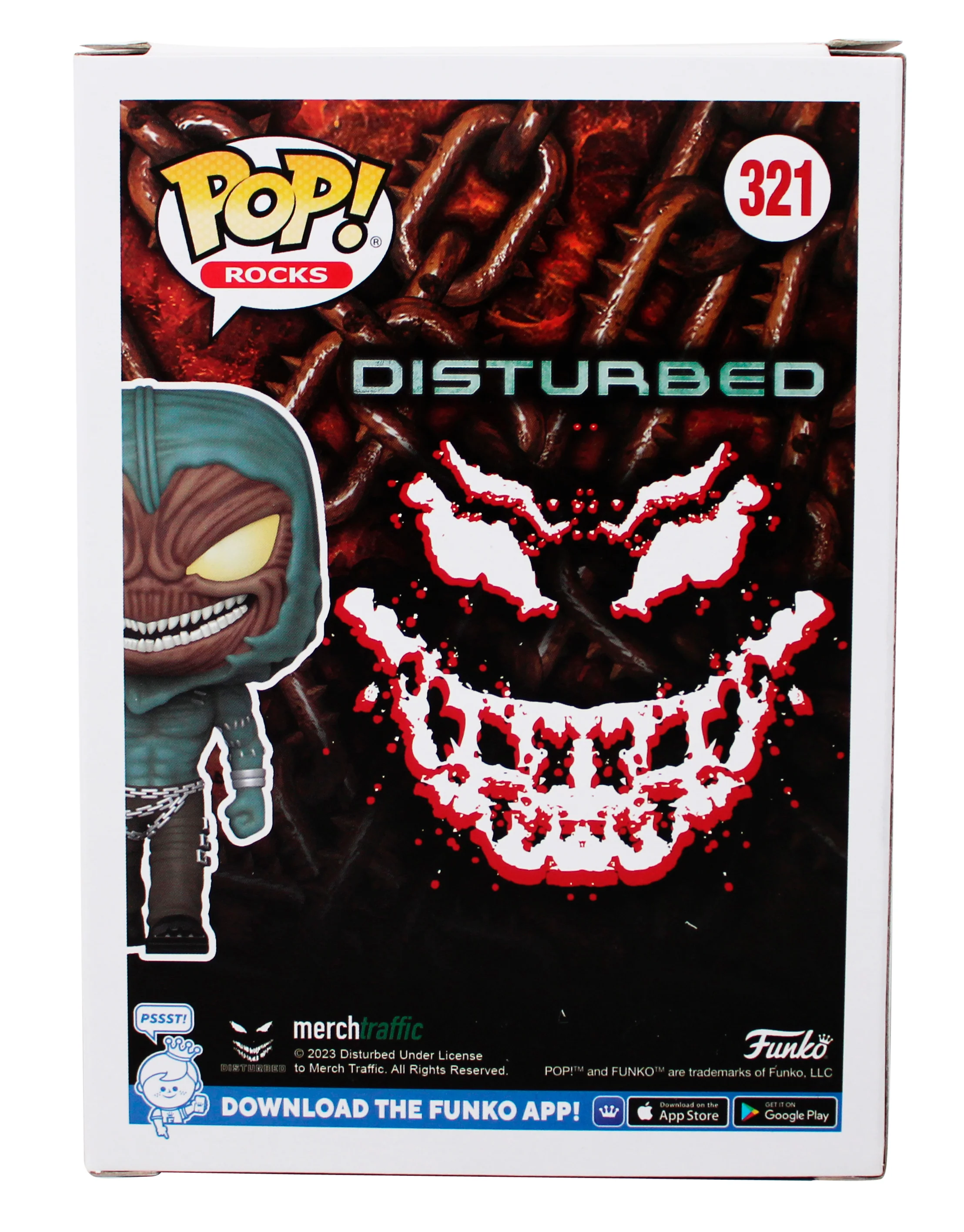 (3) Draiman, Donegan & Moyer Signed The Guy #321 Funko Pop Vinyl Figure PSA/DNA - Image 5