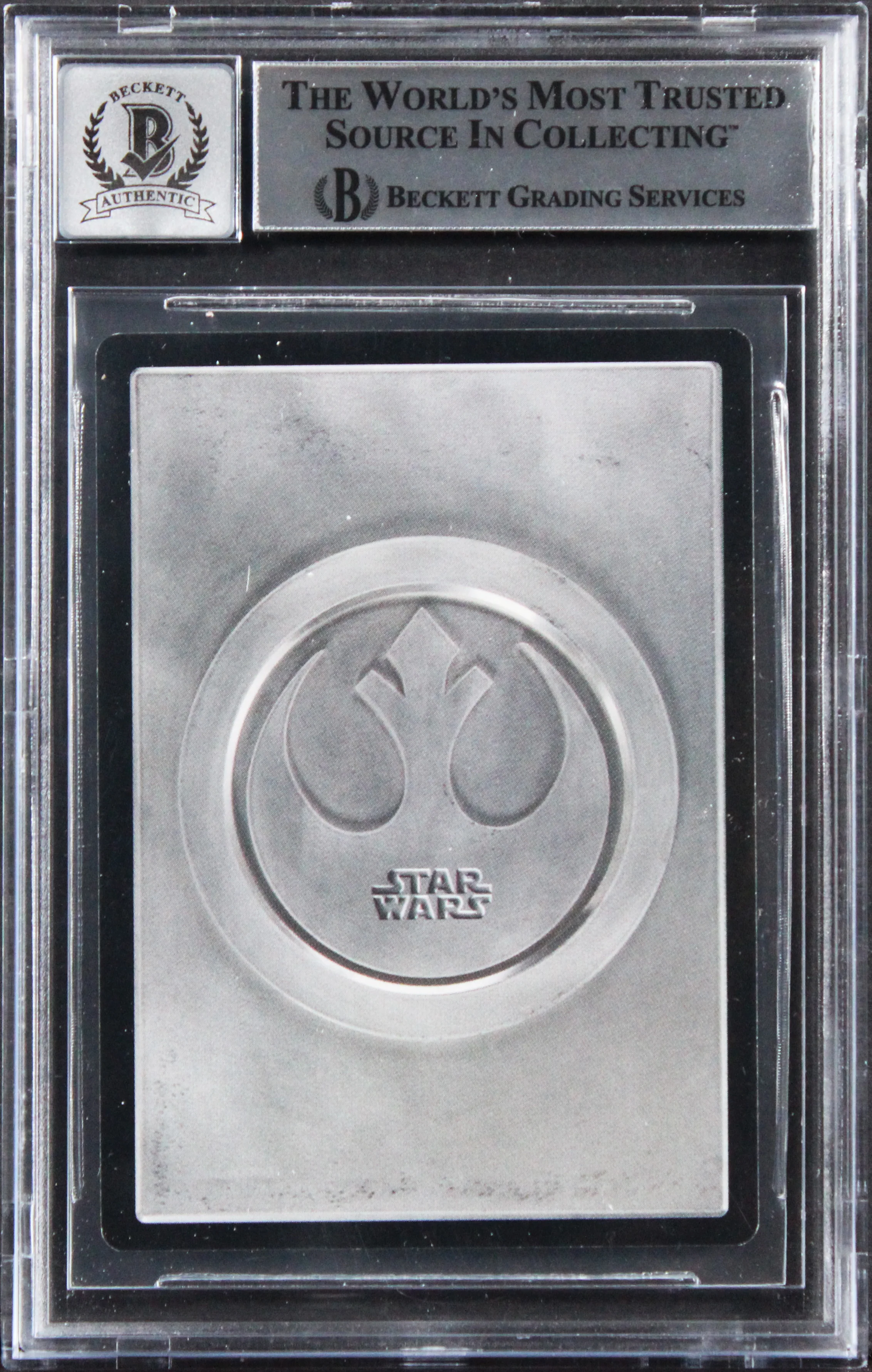 (3) Huston +2 Signed 1998 Star Wars SE #177 Card Auto Grade GM 10! BAS Slabbed - Image 3