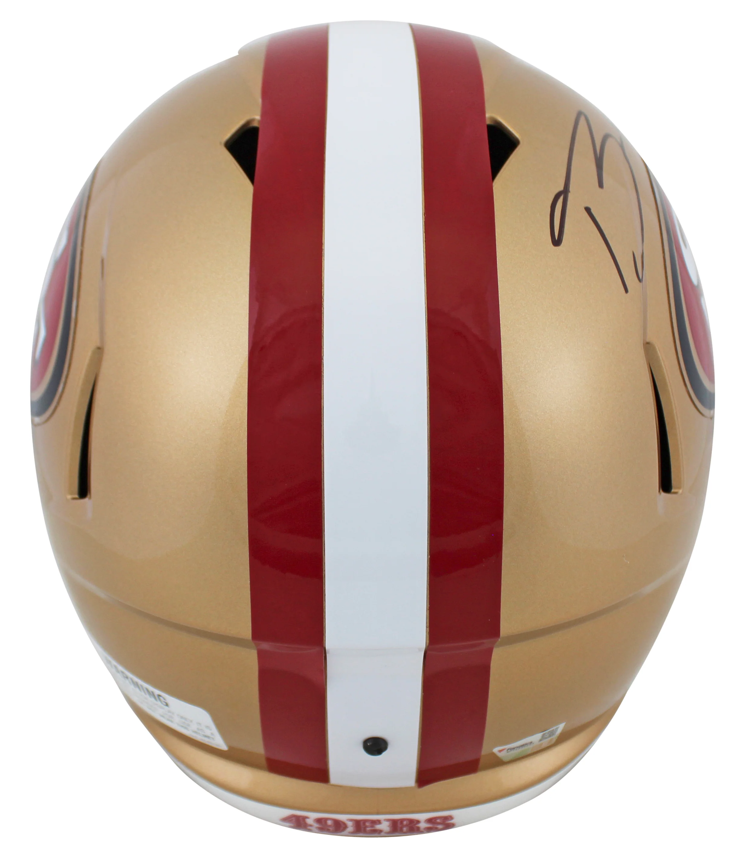 49ers Brock Purdy Authentic Signed Full Size Speed Rep Helmet Fanatics - Image 3