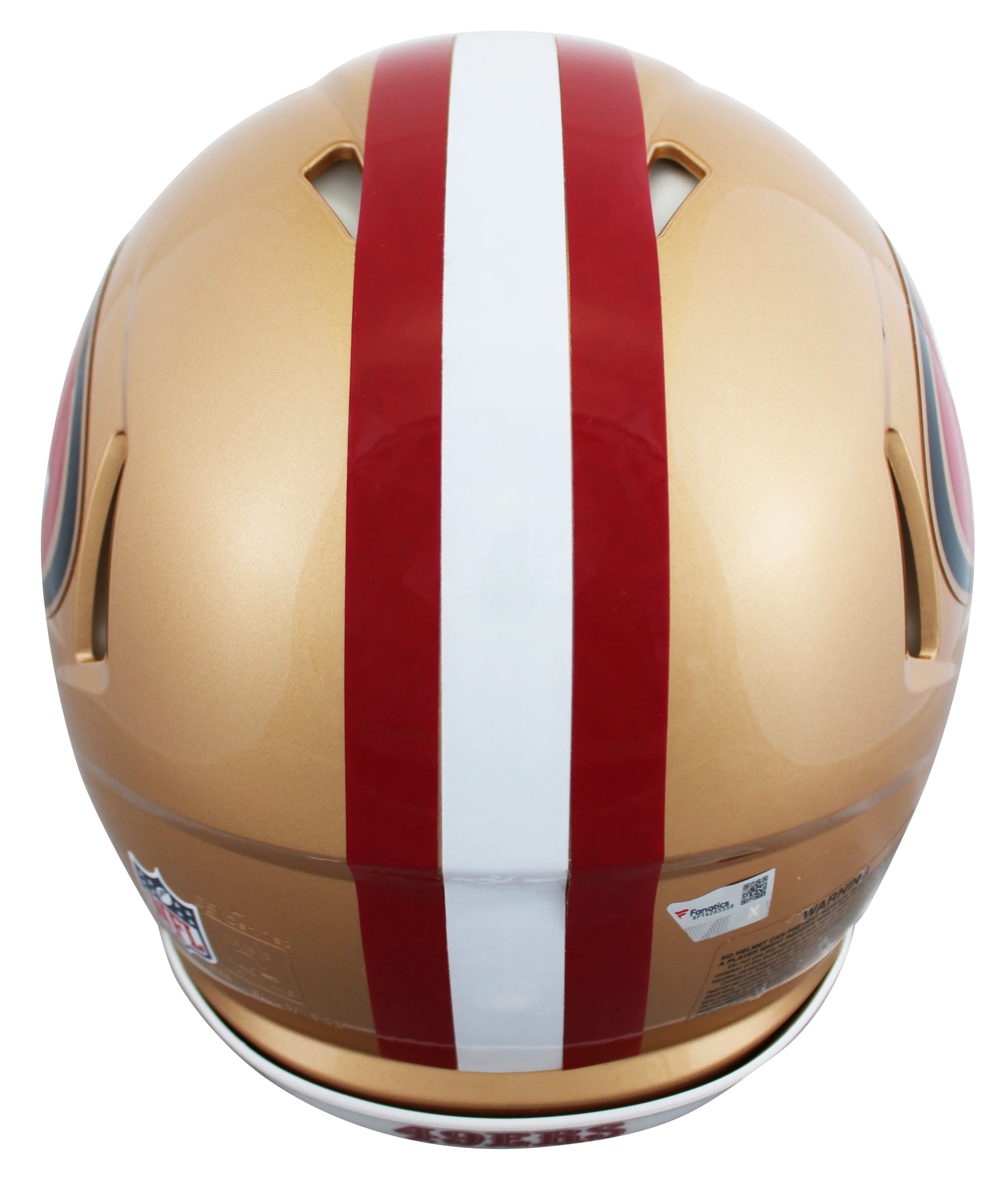 49ers Christian McCaffrey Signed Full Size Speed Proline Helmet W/ Case Fanatics - Image 4