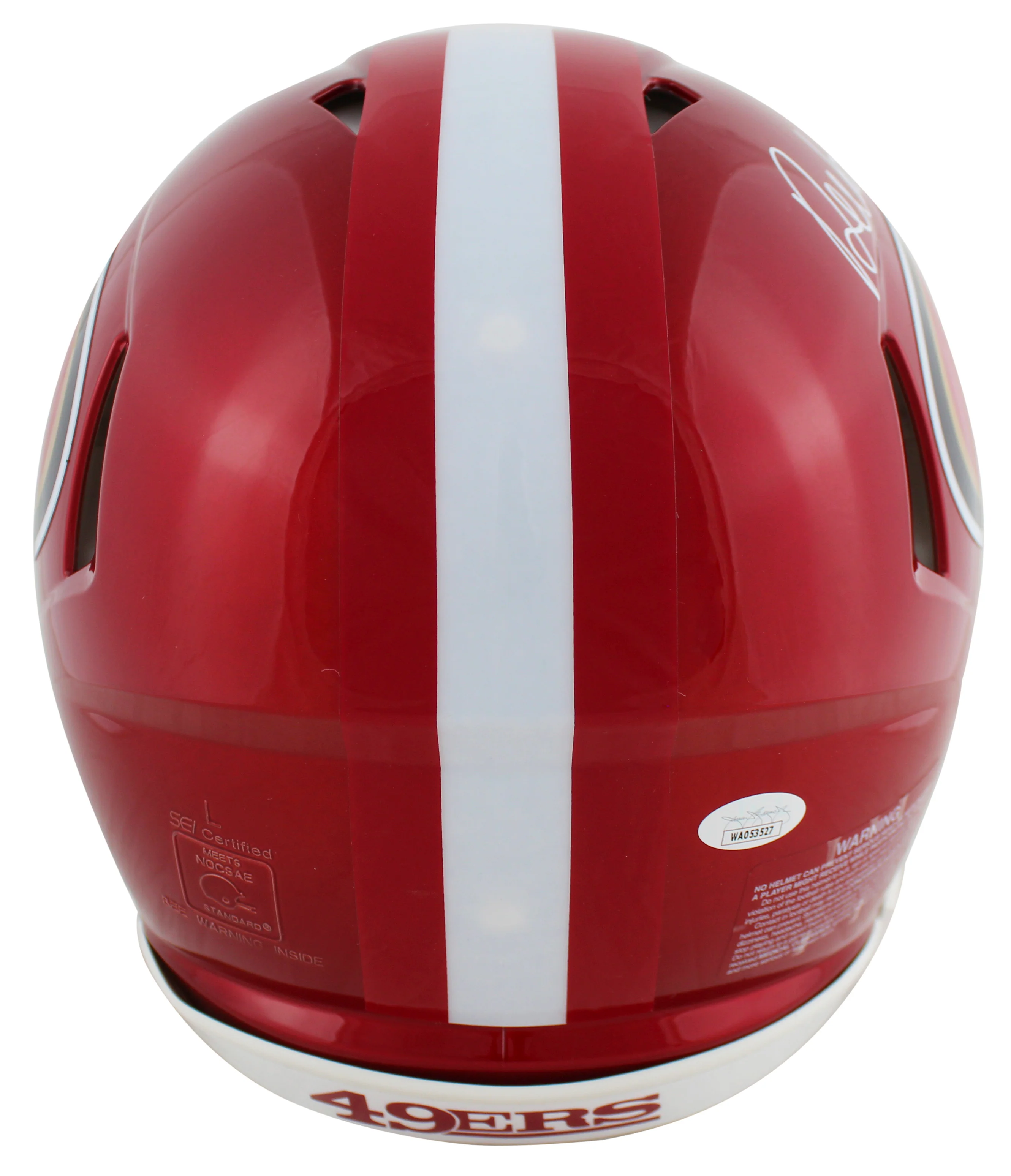 49ers Deebo Samuel Authentic Signed Flash Full Size Speed Proline Helmet JSA - Image 3