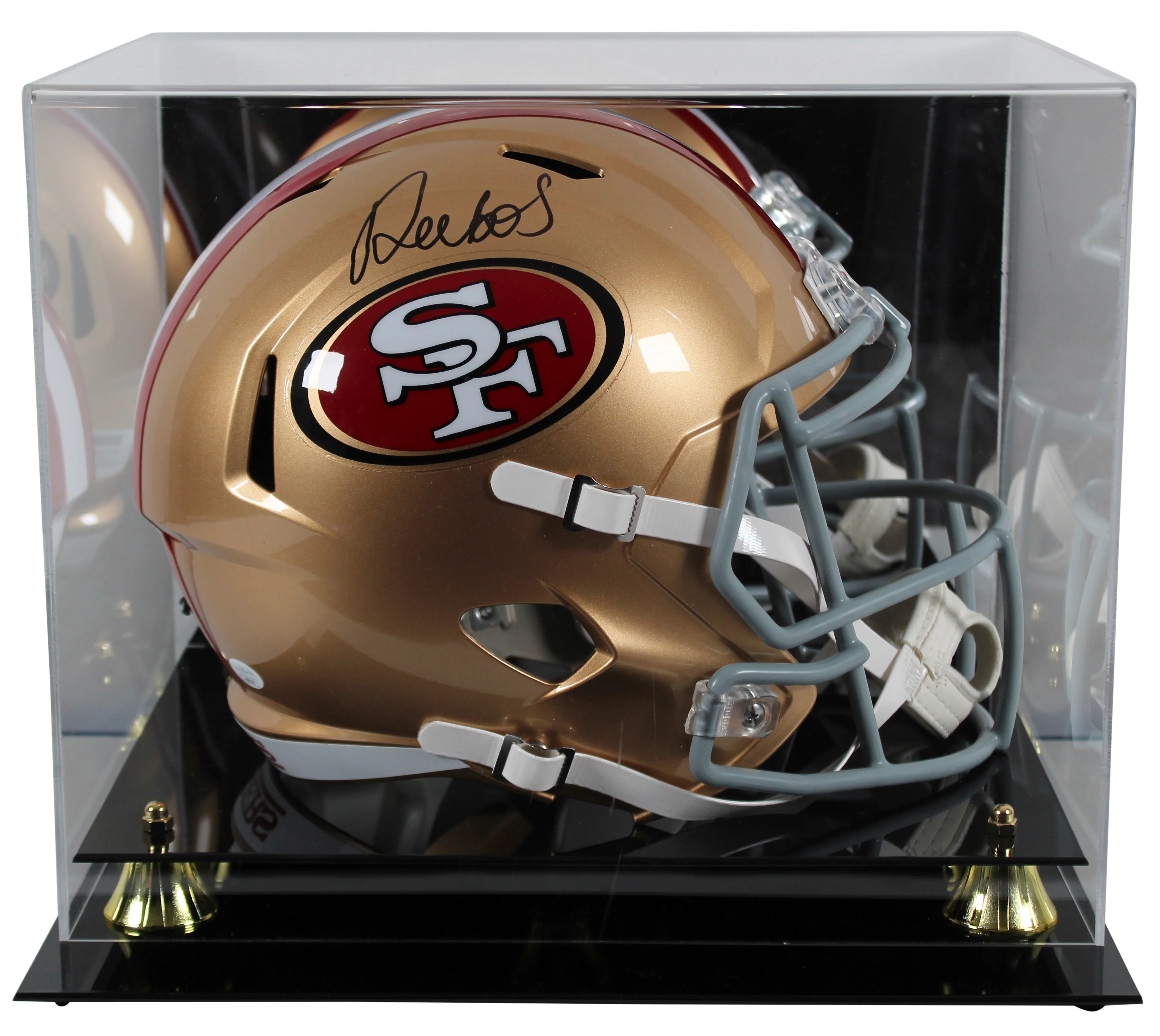 49ers Deebo Samuel Authentic Signed Full Size Speed Rep Helmet w/ Case JSA - Image 2