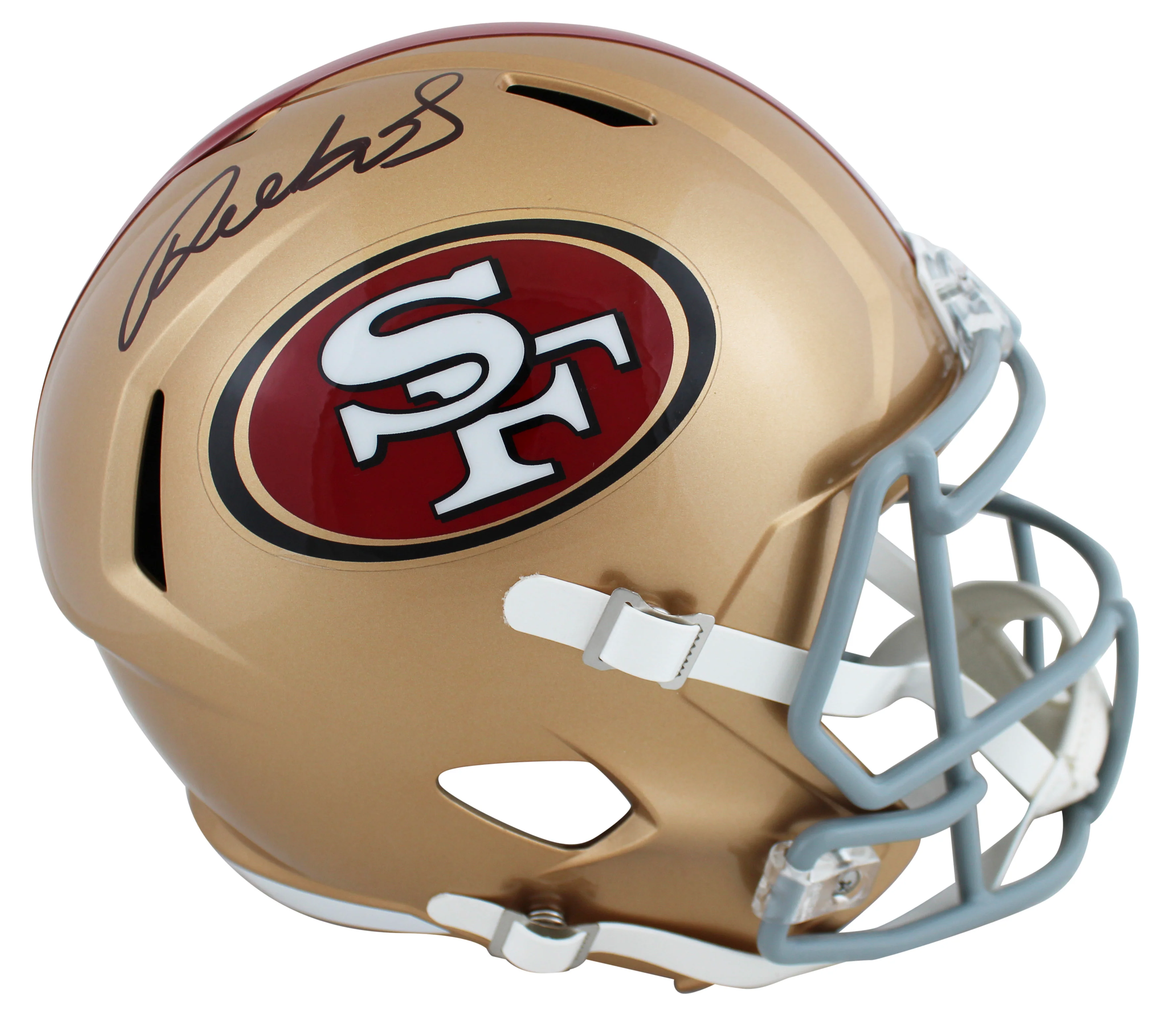 49ers Deebo Samuel Authentic Signed Full Size Speed Rep Helmet w/ Case JSA - Image 3