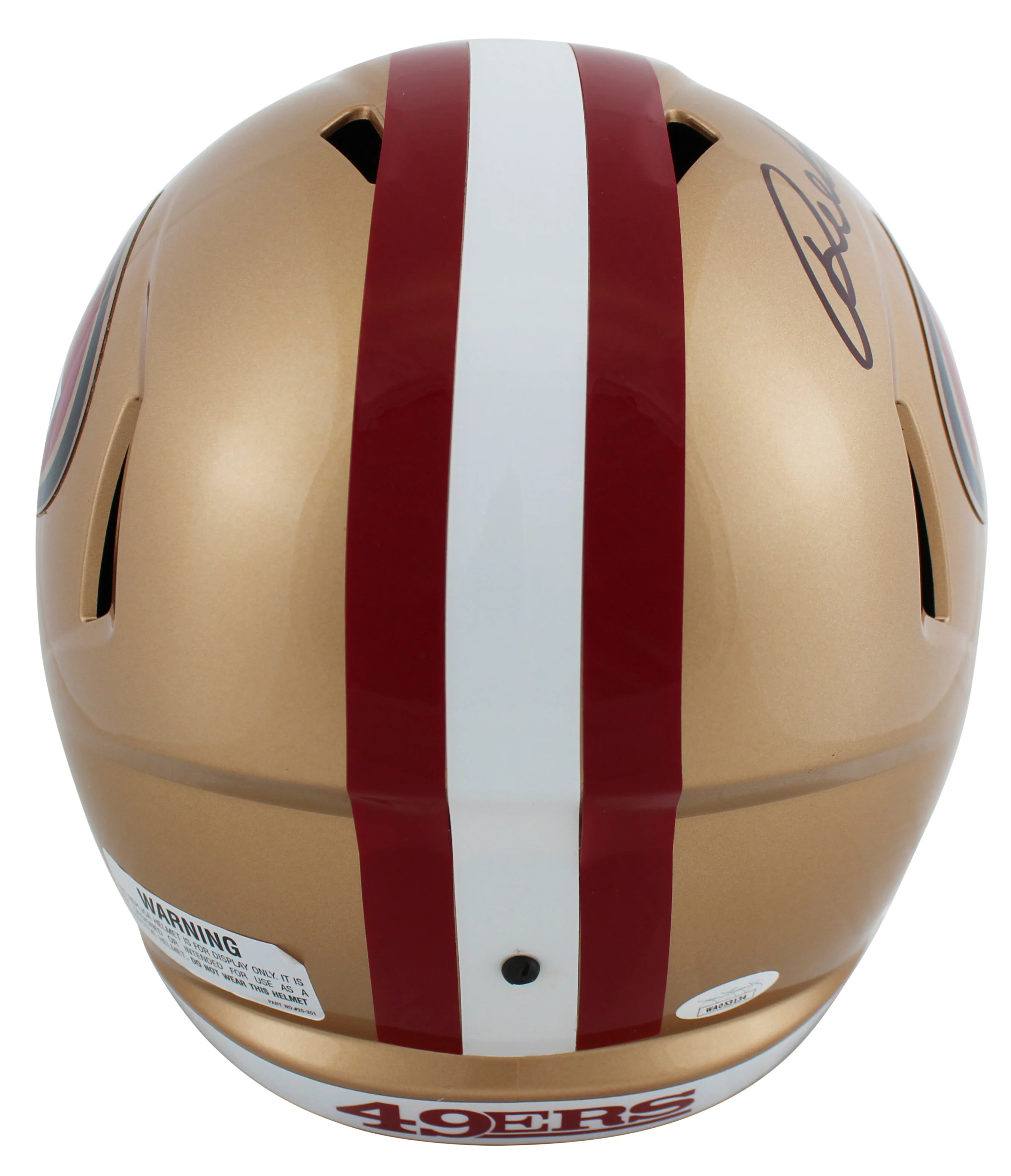 49ers Deebo Samuel Authentic Signed Full Size Speed Rep Helmet w/ Case JSA - Image 4