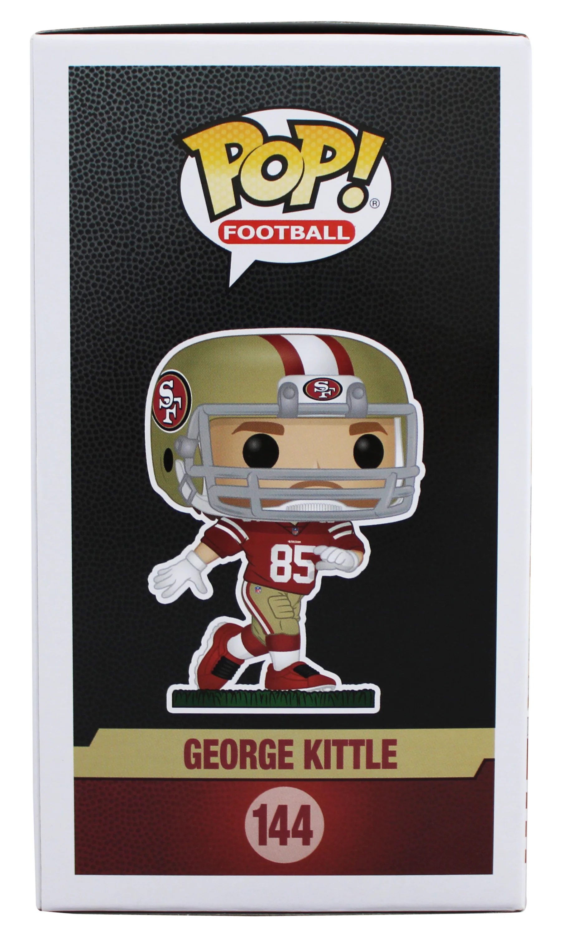 49ers George Kittle Authentic Signed #144 Funko Pop Vinyl Figure BAS Witnessed - Image 6