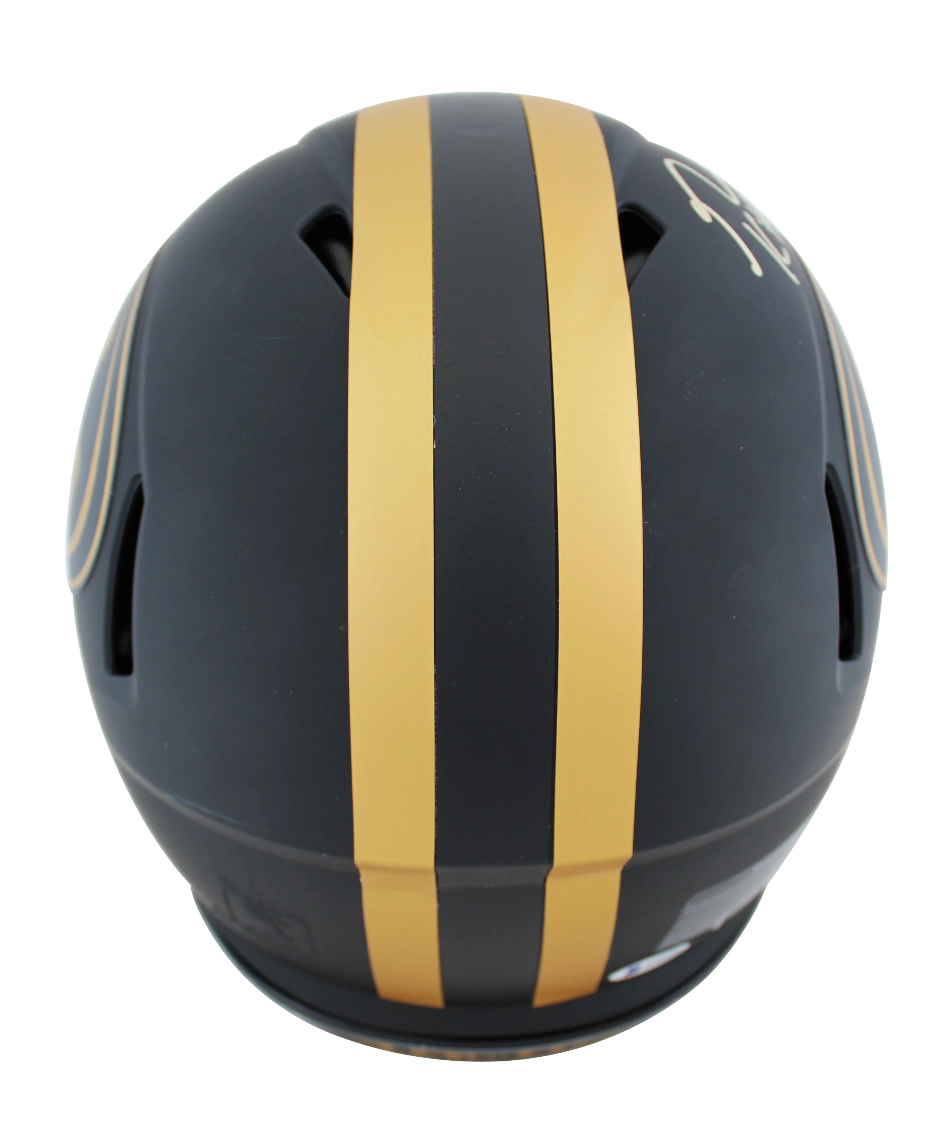 49ers George Kittle Signed Eclipse Full Size Speed Proline Helmet BAS Witnessed - Image 3