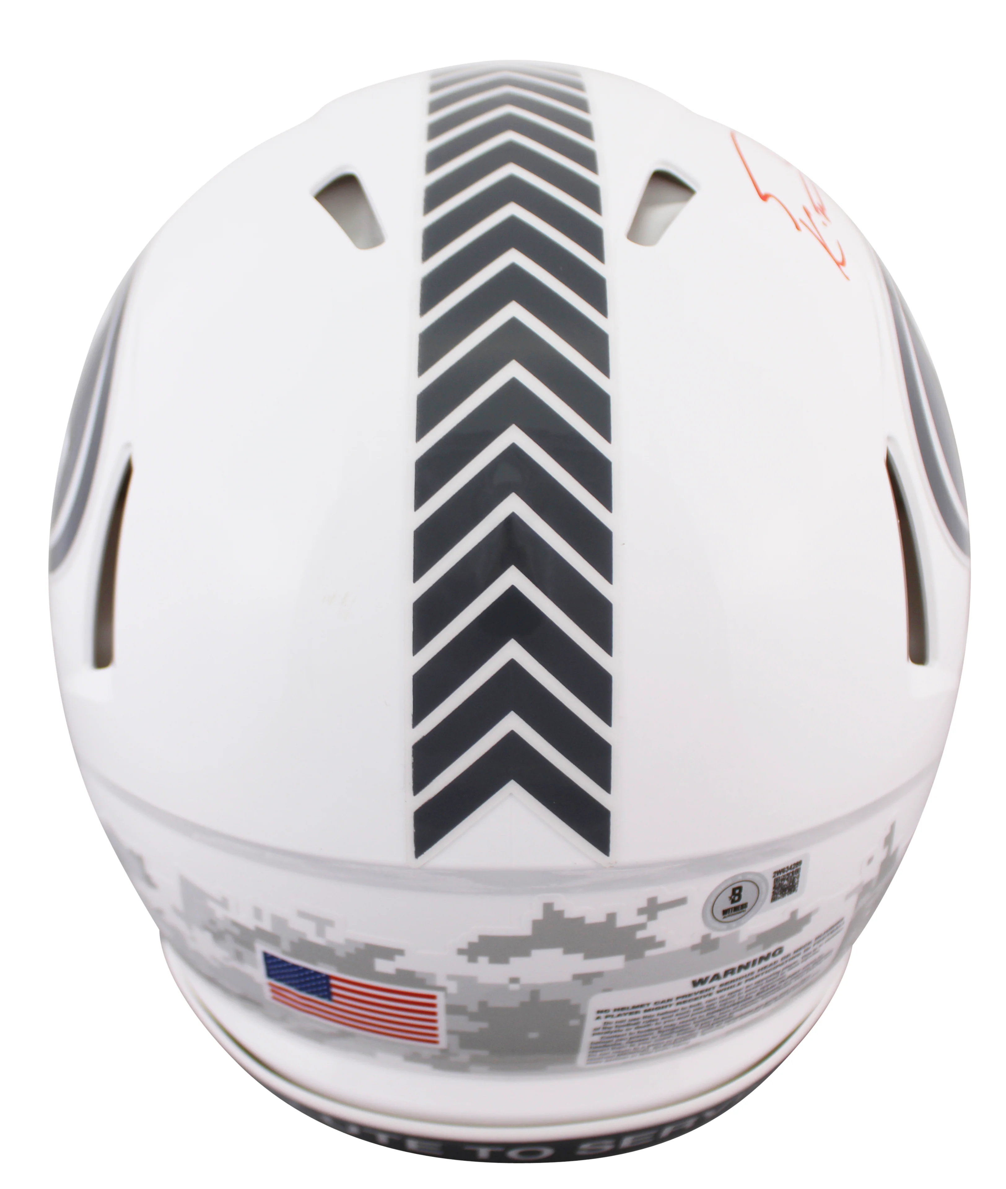 49ers George Kittle Signed STS III Full Size Speed Proline Helmet BAS Witnessed - Image 3