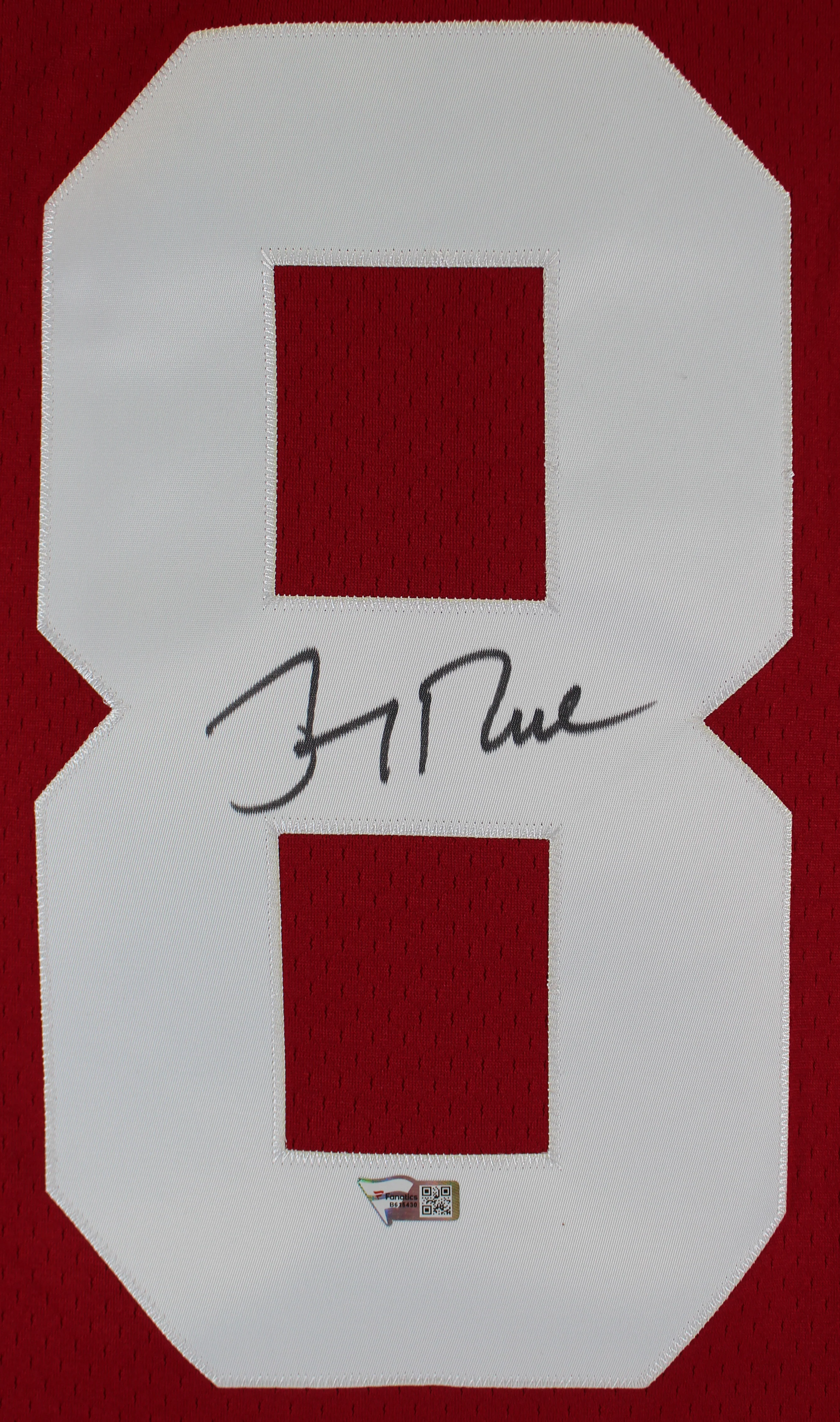49ers Jerry Rice Authentic Signed Red Mitchell & Ness Jersey Fanatics - Image 3