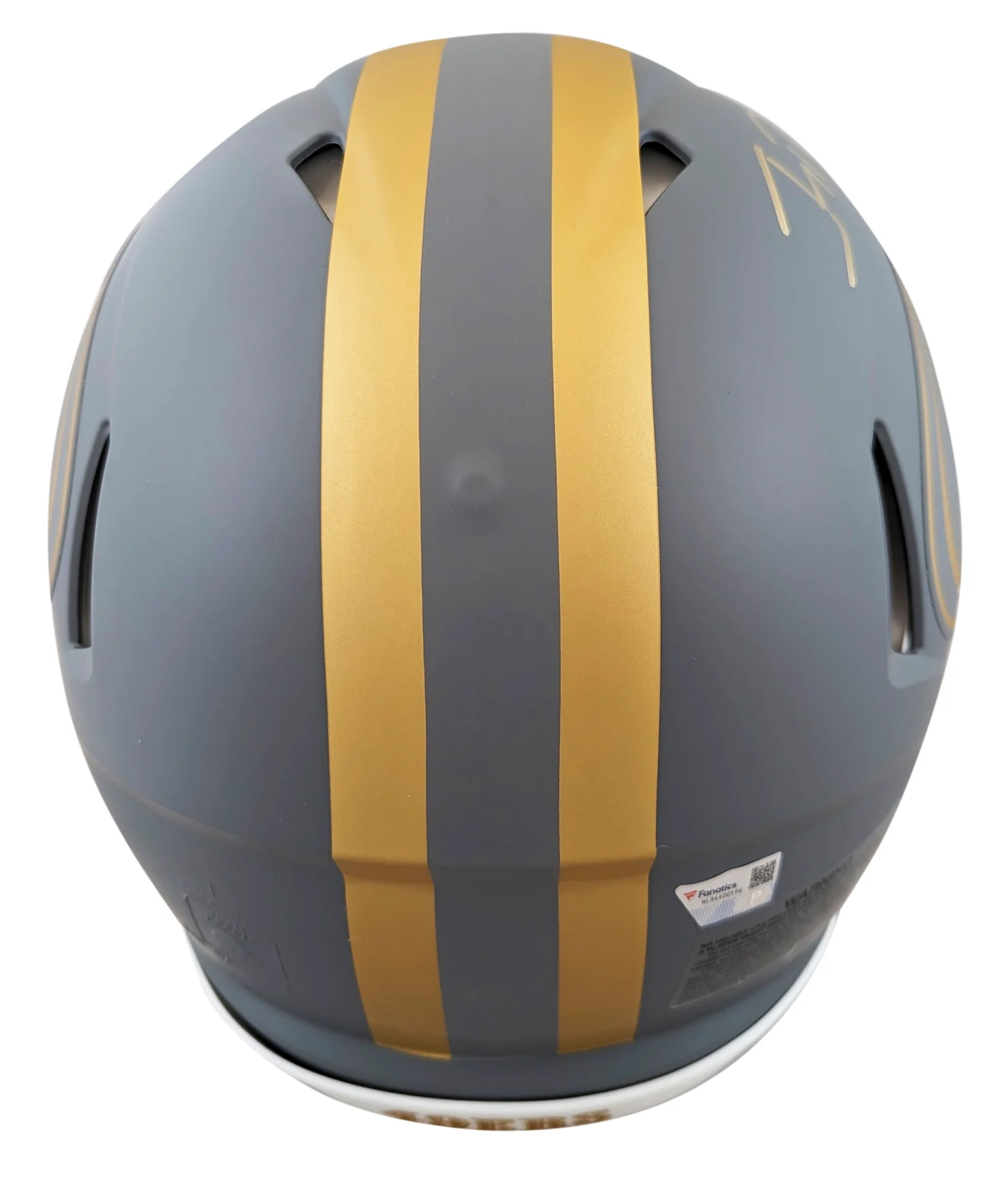 49ers Jerry Rice Signed Slate Full Size Speed Proline Helmet w/ Case Fanatics - Image 4