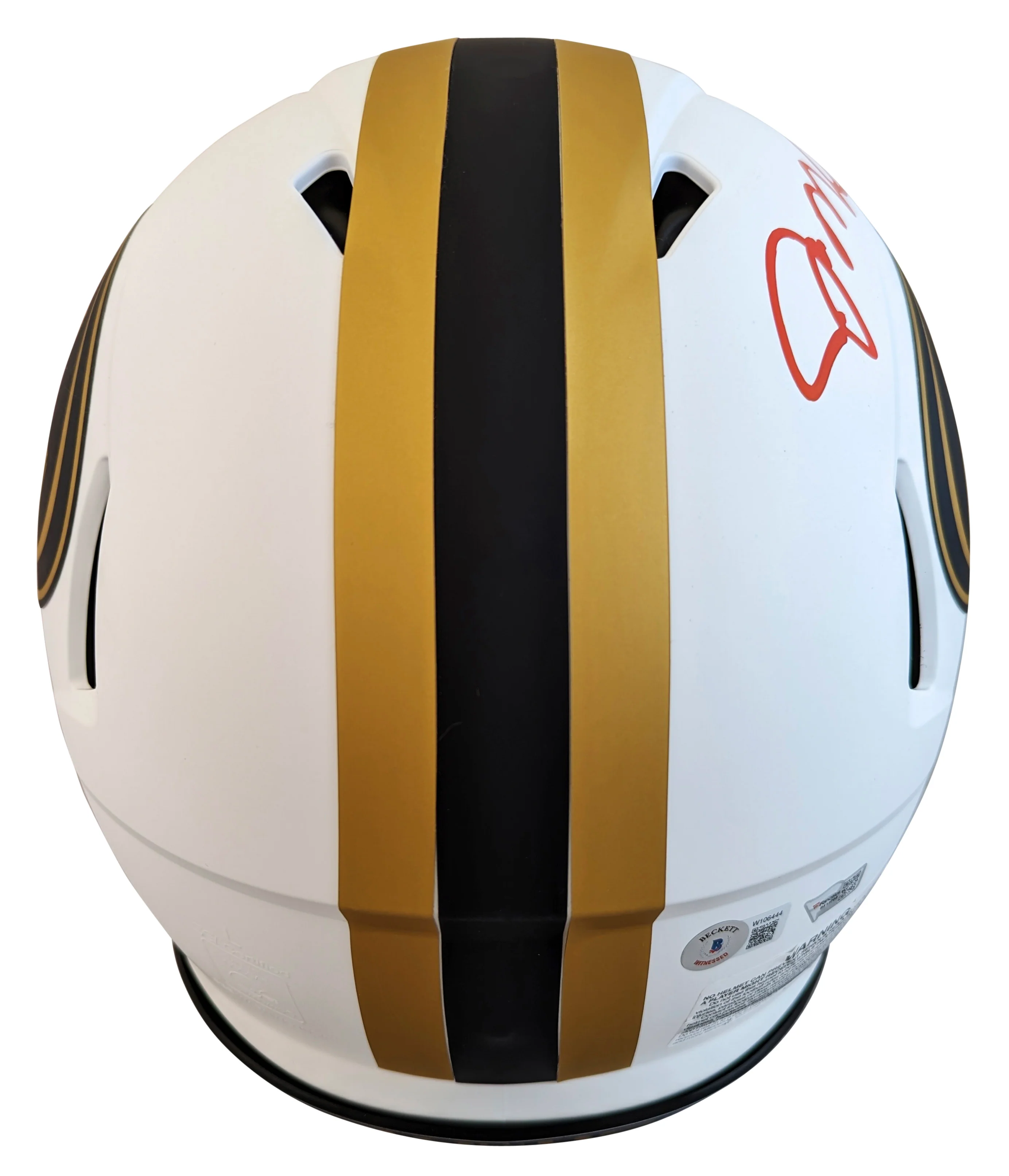 49ers Joe Montana Signed Lunar Full Size Speed Proline Helmet W/ Case Fanatics - Image 4