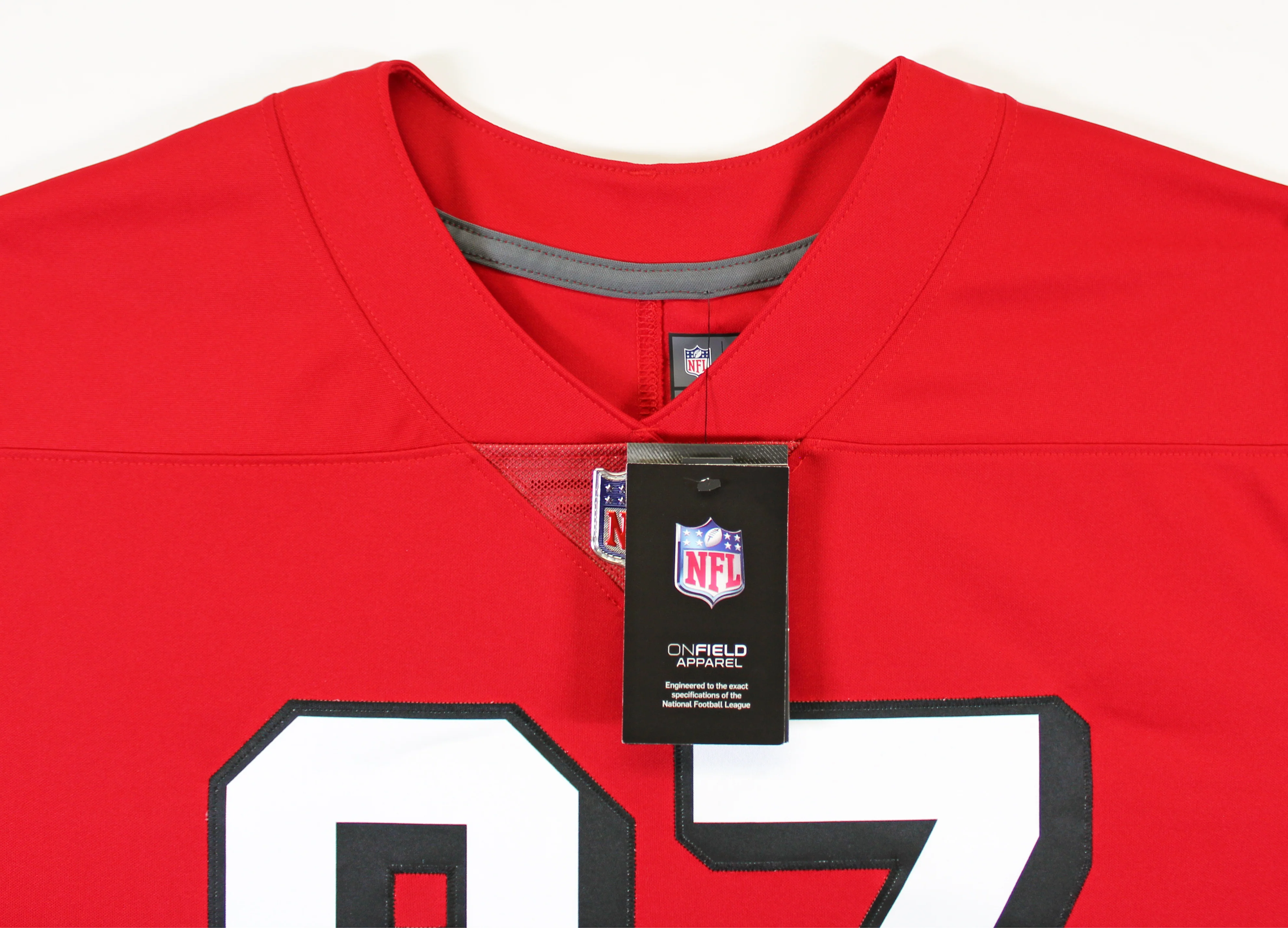49ers Nick Bosa Authentic Signed Red Nike Elite Jersey BAS Witnessed #W828415 - Image 4