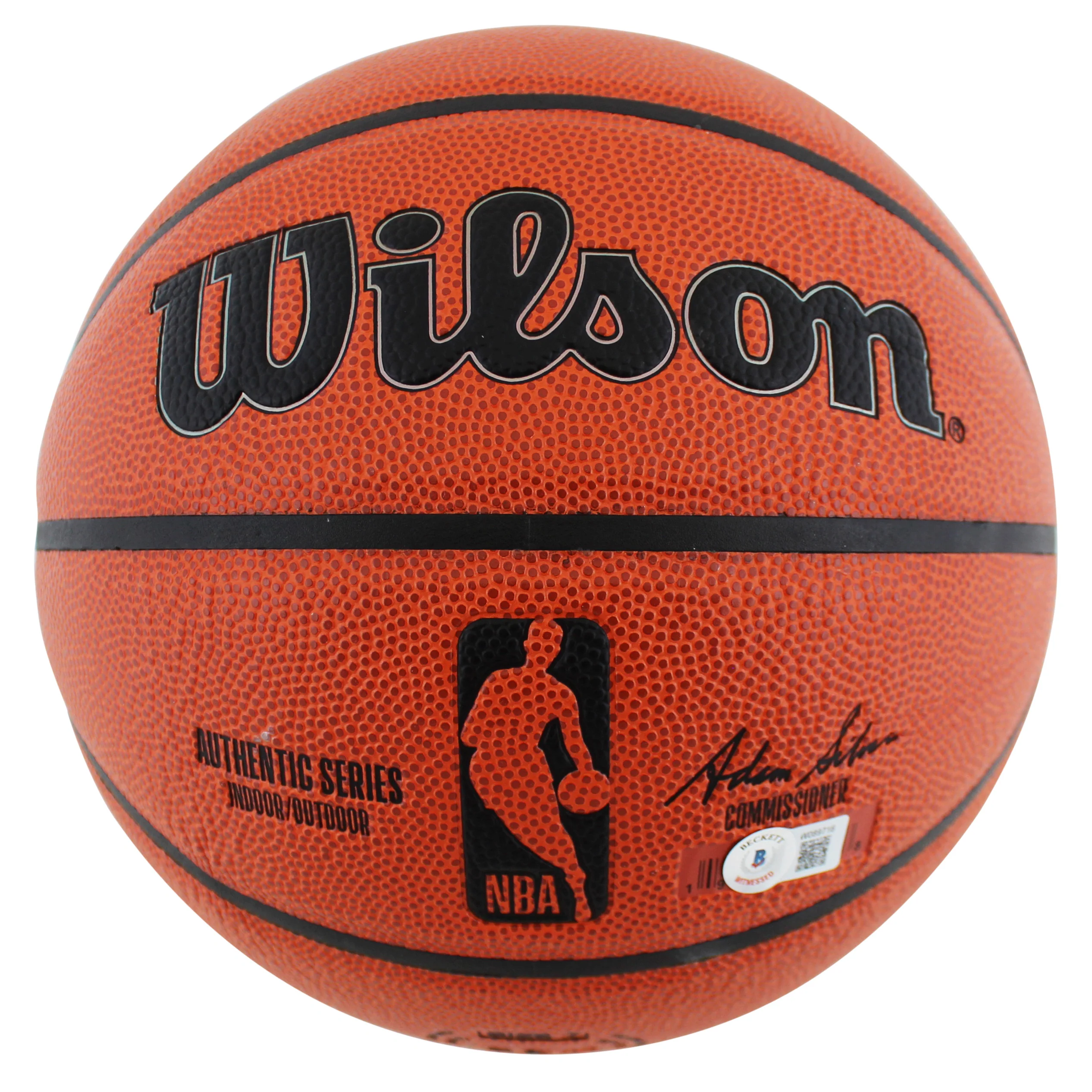 76ers Julius "Dr. J." Erving Authentic Signed Basketball BAS Witnessed - Image 4