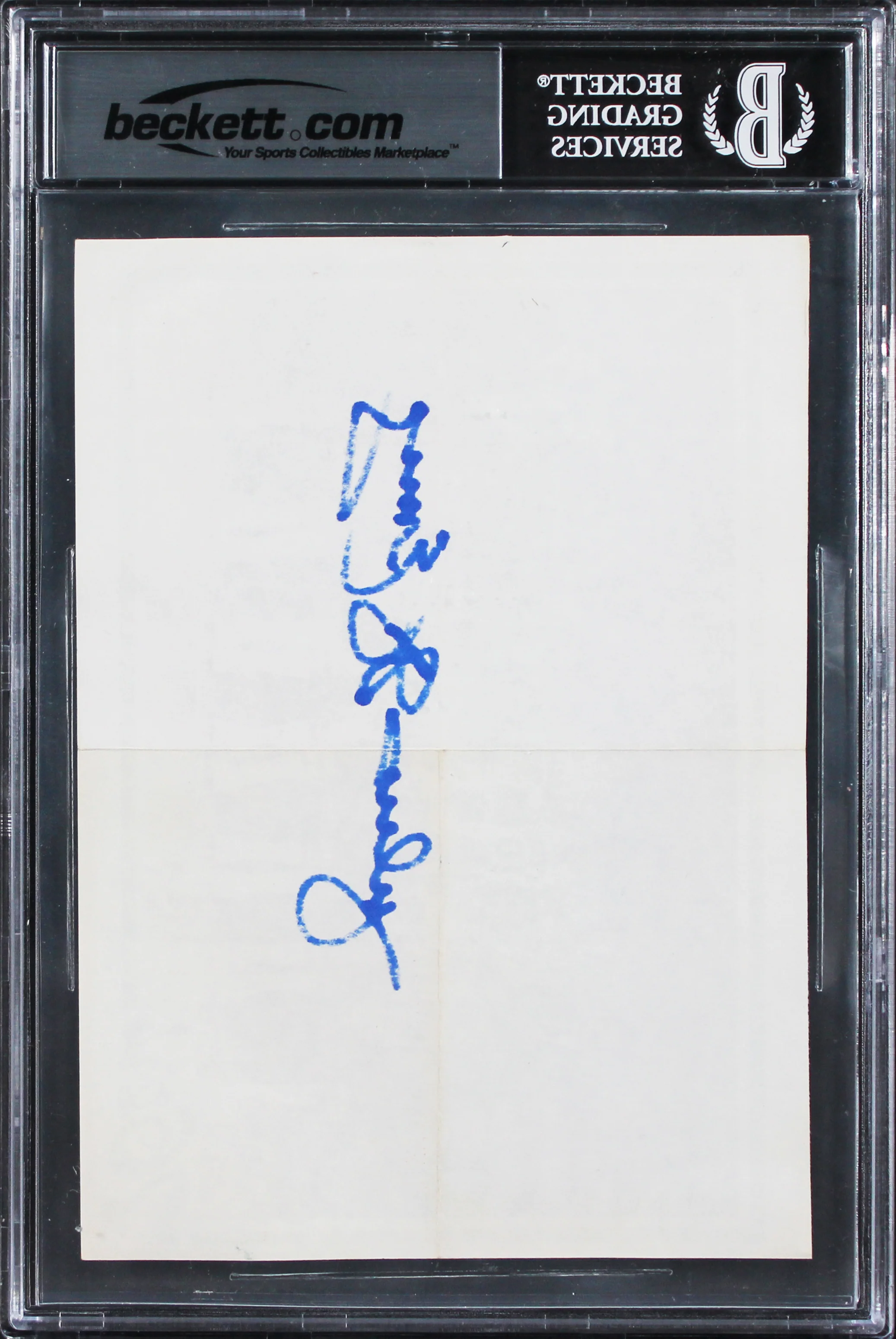 76ers Julius Erving Signed 1980 Topps Team Posters #12 Card Auto 10! BAS Slabbed - Image 3