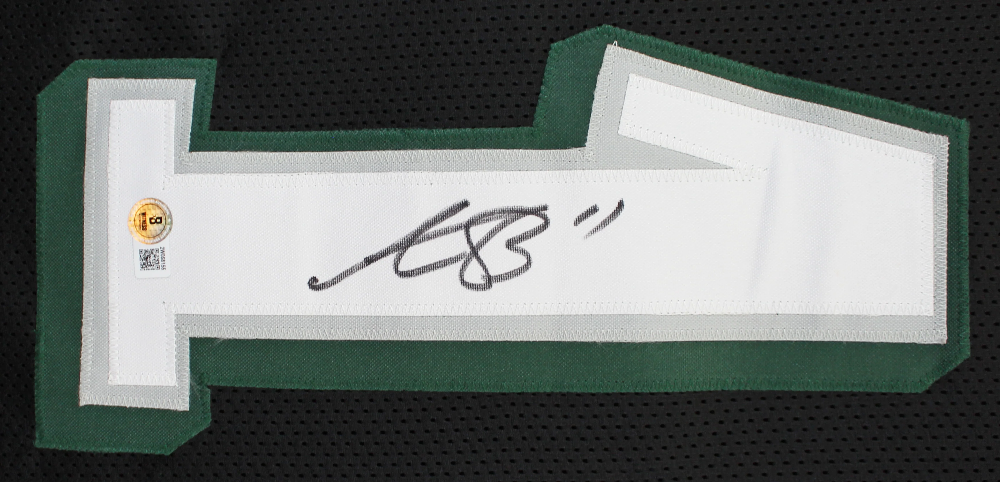 A.J. Brown Authentic Signed Black Pro Style Jersey Autographed BAS Witnessed - Image 3