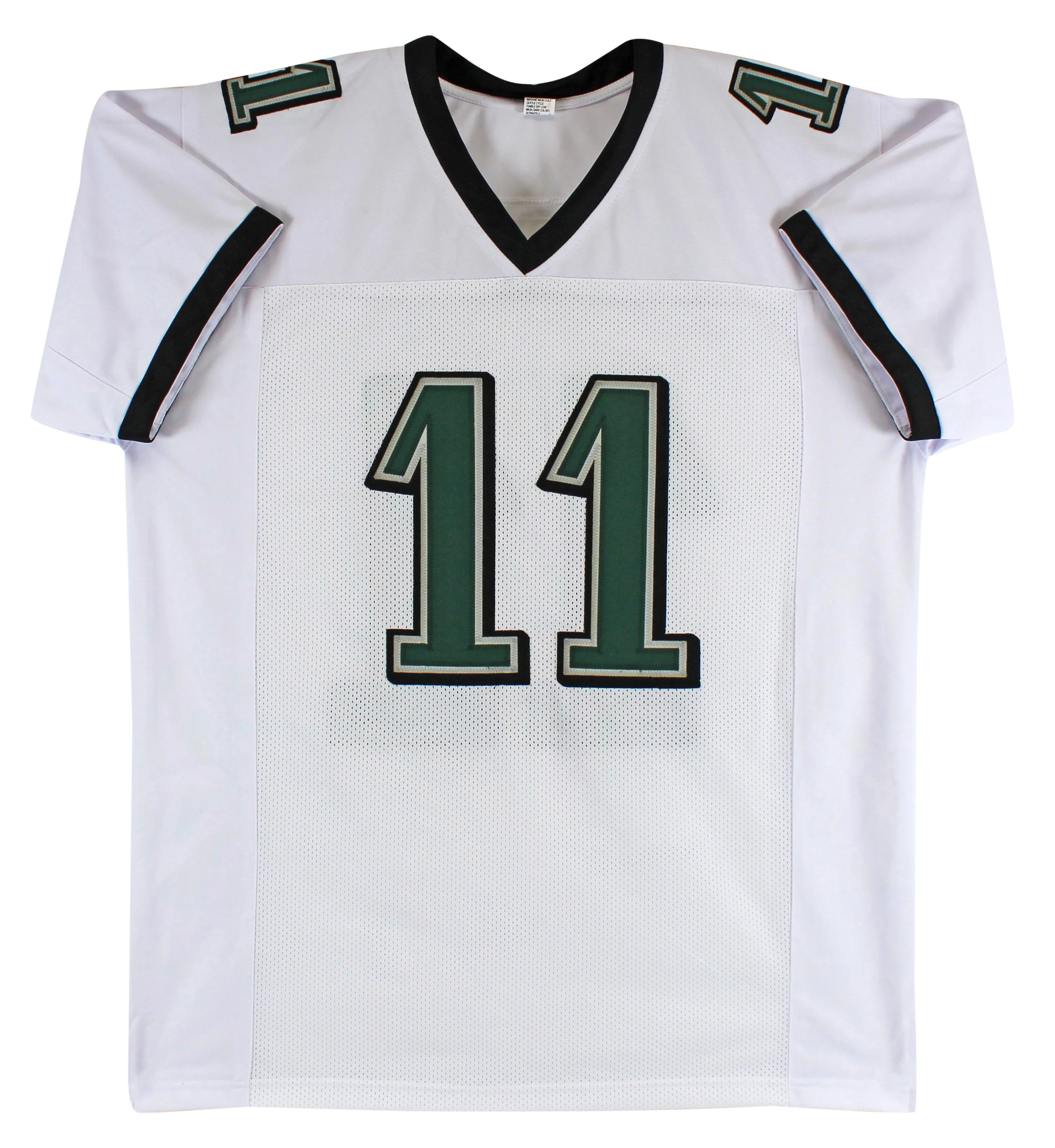 A.J. Brown Authentic Signed White Pro Style Jersey Autographed BAS Witnessed - Image 4