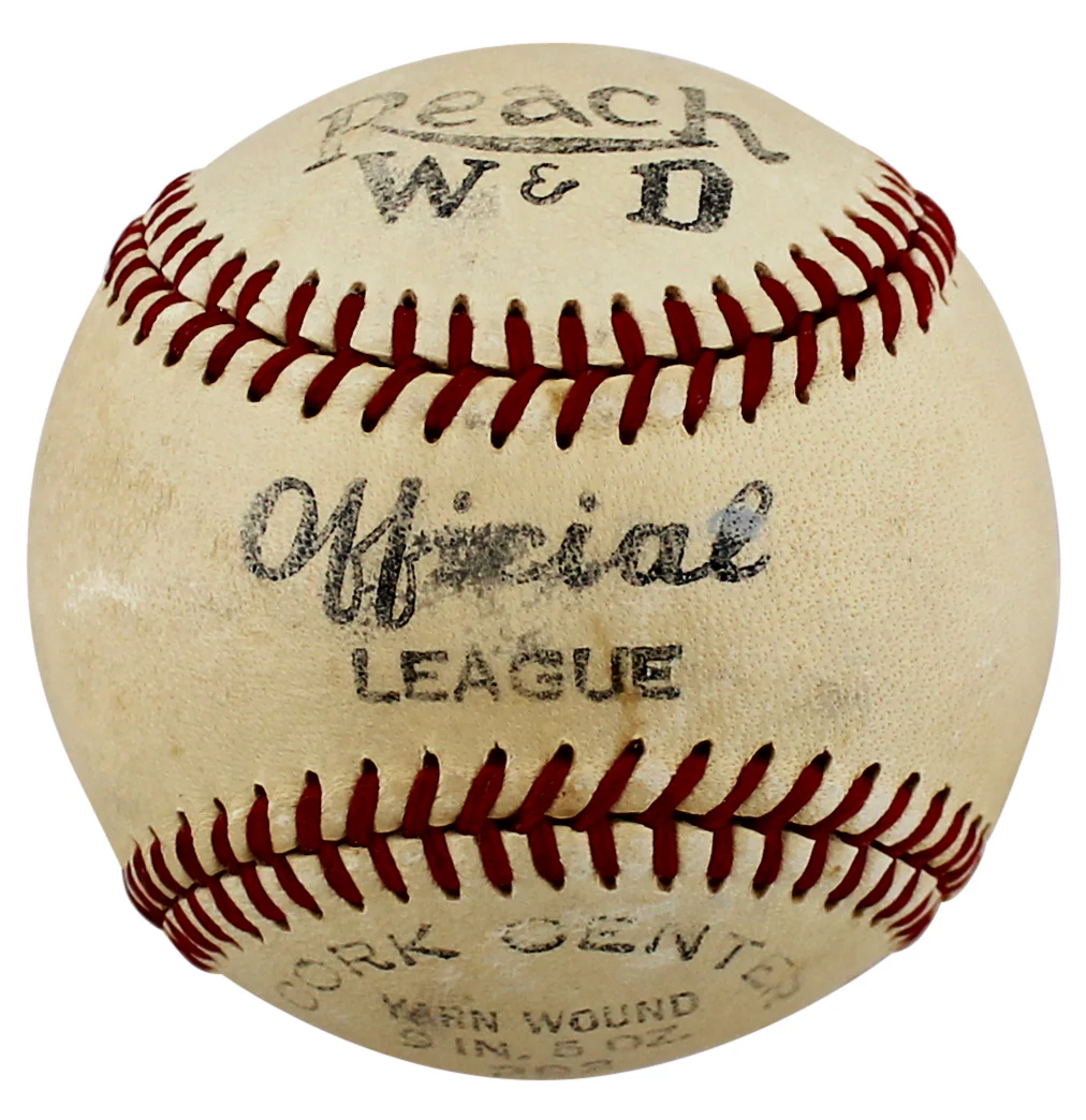 A's Connie Mack Authentic Signed Reach Official League Baseball JSA #BB70388 - Image 7