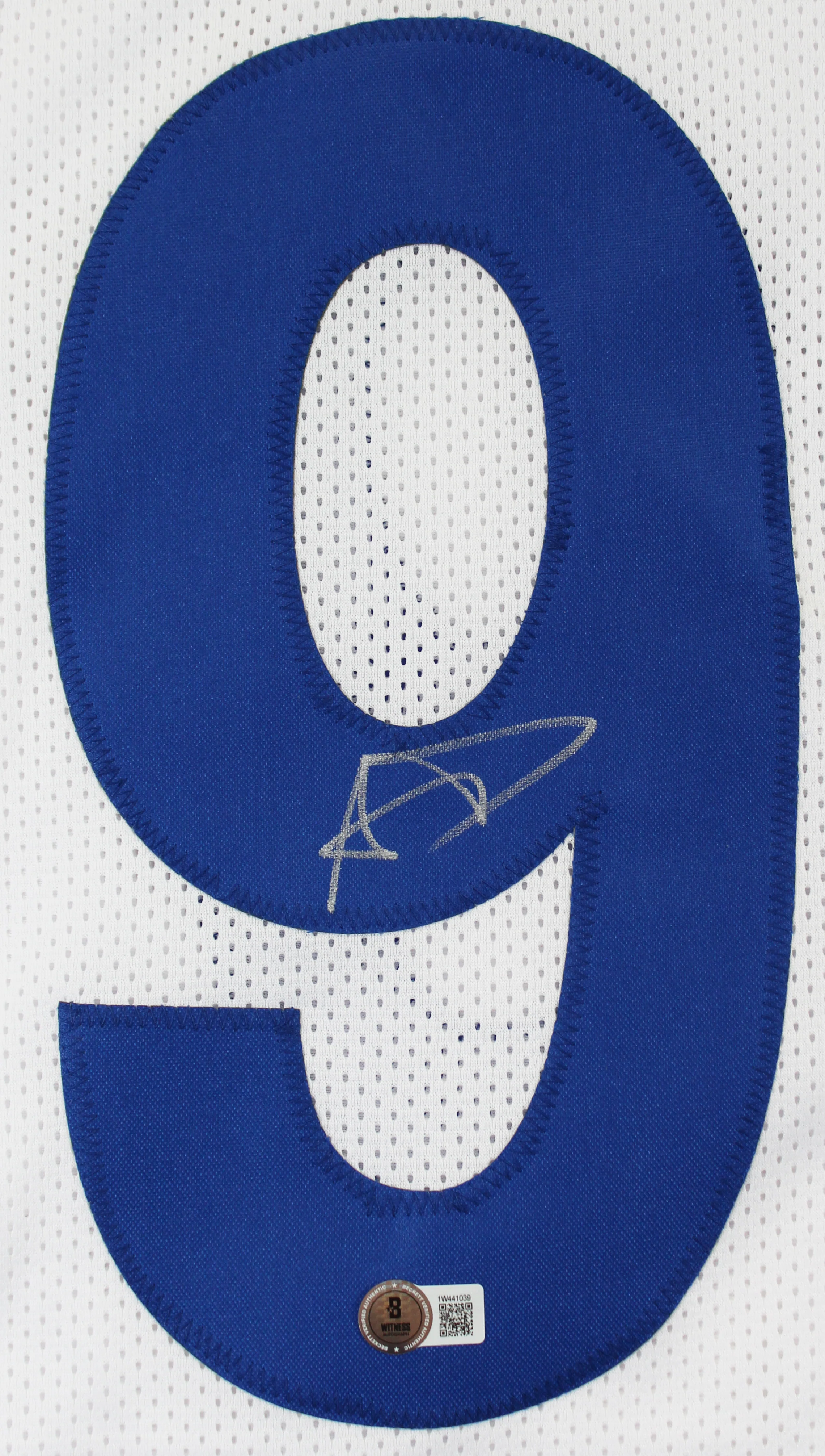 Aaron Donald Authentic Signed White Pro Style Jersey BAS Witnessed - Image 3