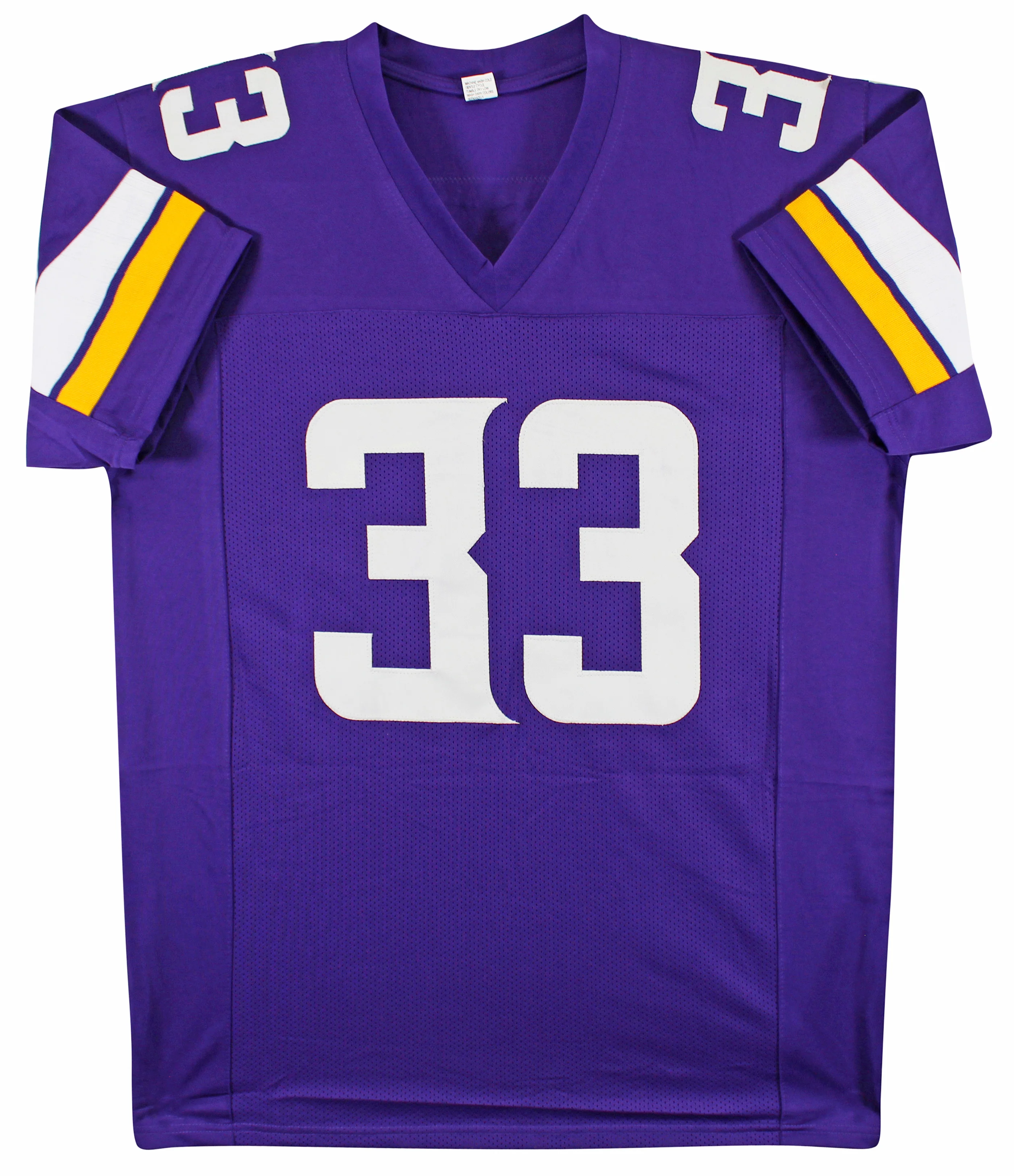 Aaron Jones Authentic Signed Purple Pro Style Jersey Autographed BAS Witnessed - Image 4
