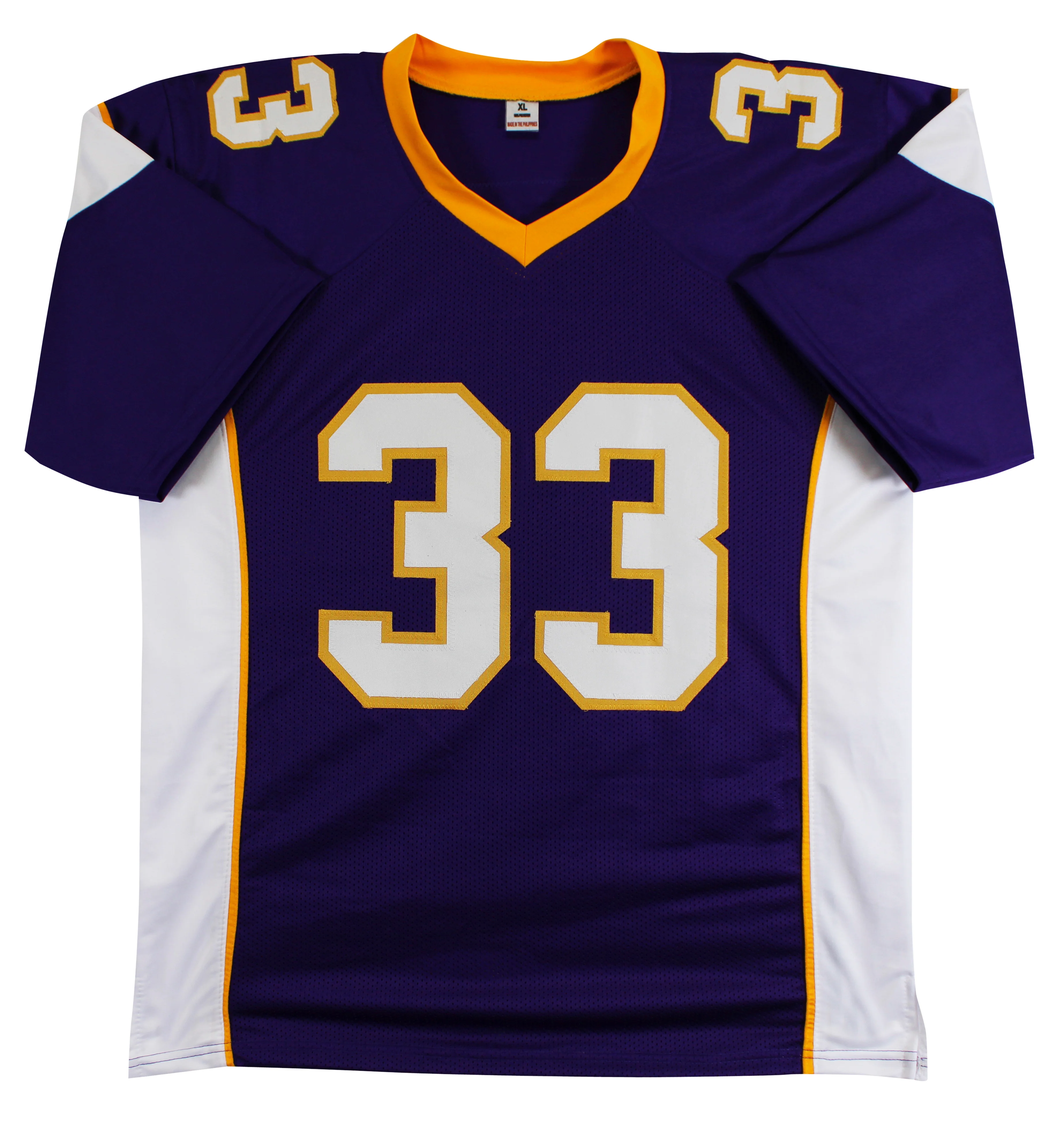 Aaron Jones Authentic Signed Purple Throwback Pro Style Jersey BAS Witnessed - Image 4