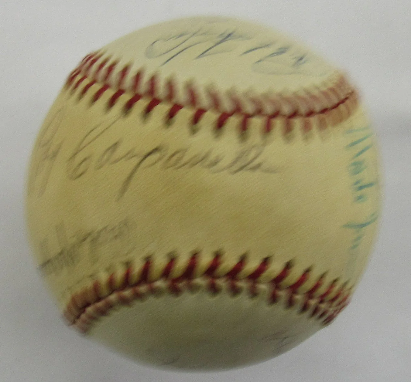 Hall of Famers Signed Rube Marquard, Bowie Kuhn, Bill Terry, Lloyd Waner, Red Ruffing Auto Baseball JSA LOA ZZ60309 - Image 3