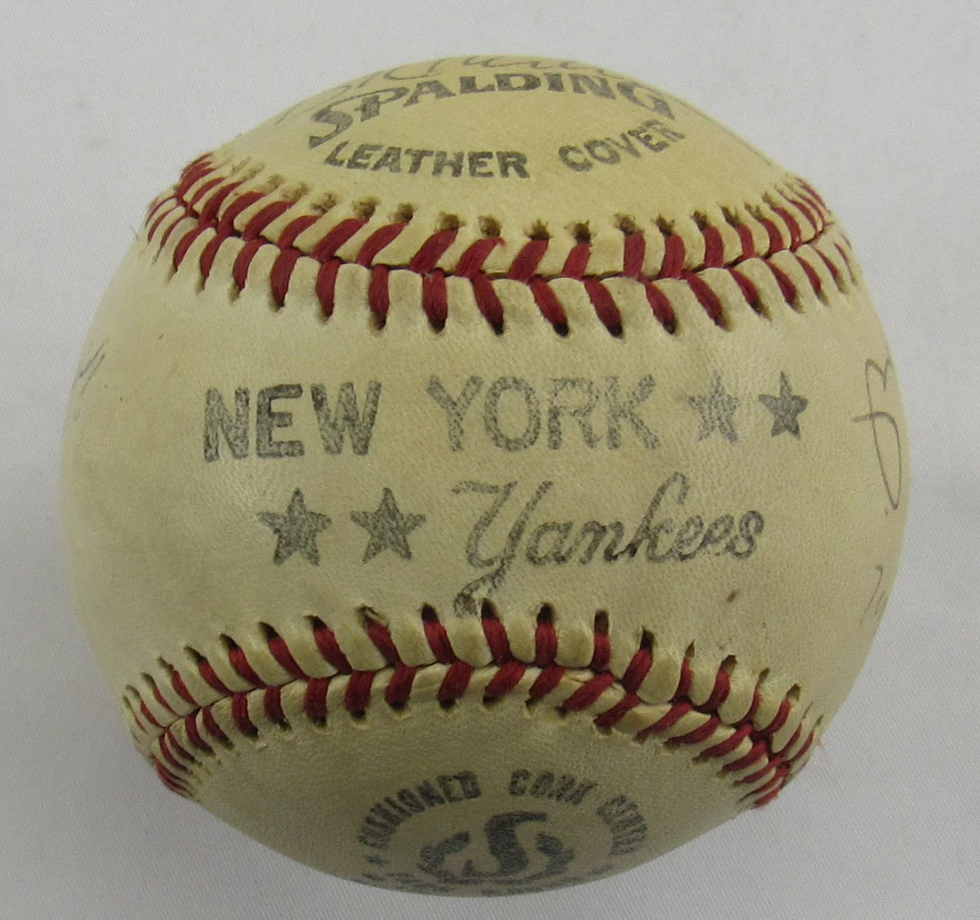 Hall of Famers Signed Rube Marquard, Bowie Kuhn, Bill Terry, Lloyd Waner, Red Ruffing Auto Baseball JSA LOA ZZ60309 - Image 5
