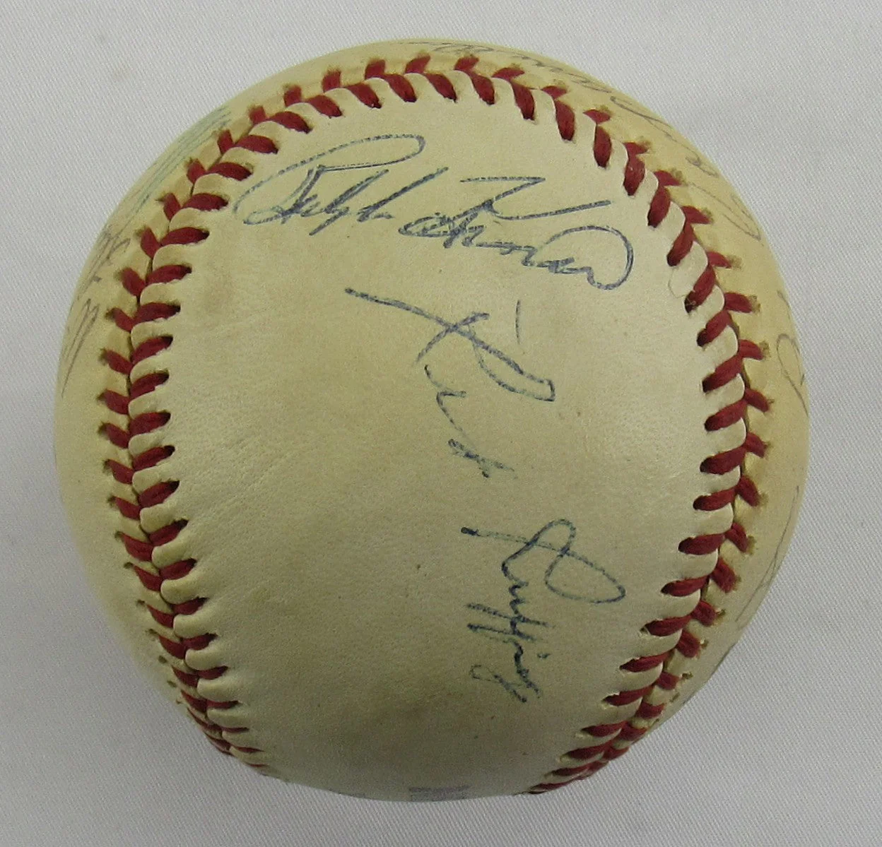 Hall of Famers Signed Rube Marquard, Bowie Kuhn, Bill Terry, Lloyd Waner, Red Ruffing Auto Baseball JSA LOA ZZ60309 - Image 6