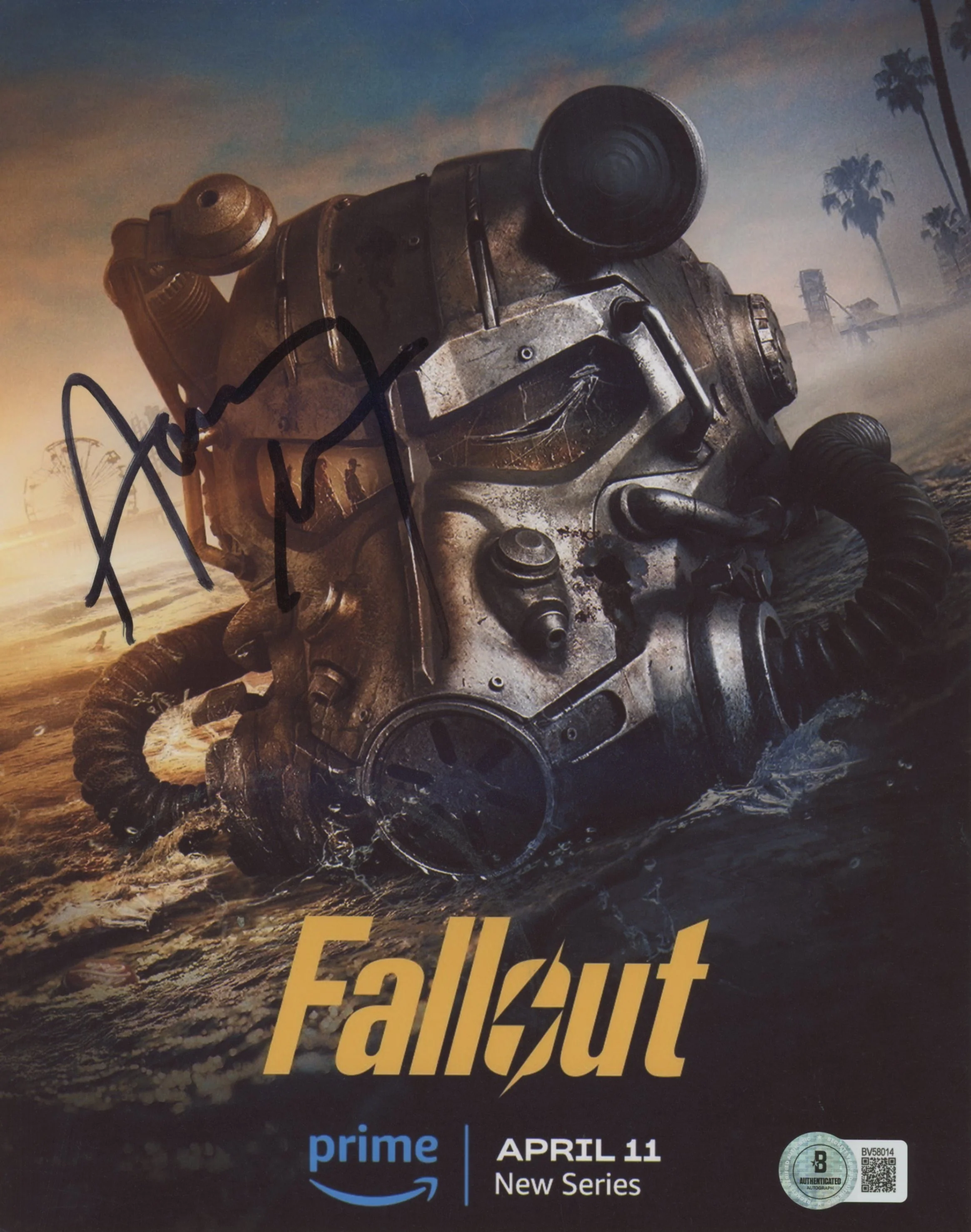 Aaron Moten Fallout Authentic Signed 8x10 Photo Autographed BAS #BV58014 - Image 2