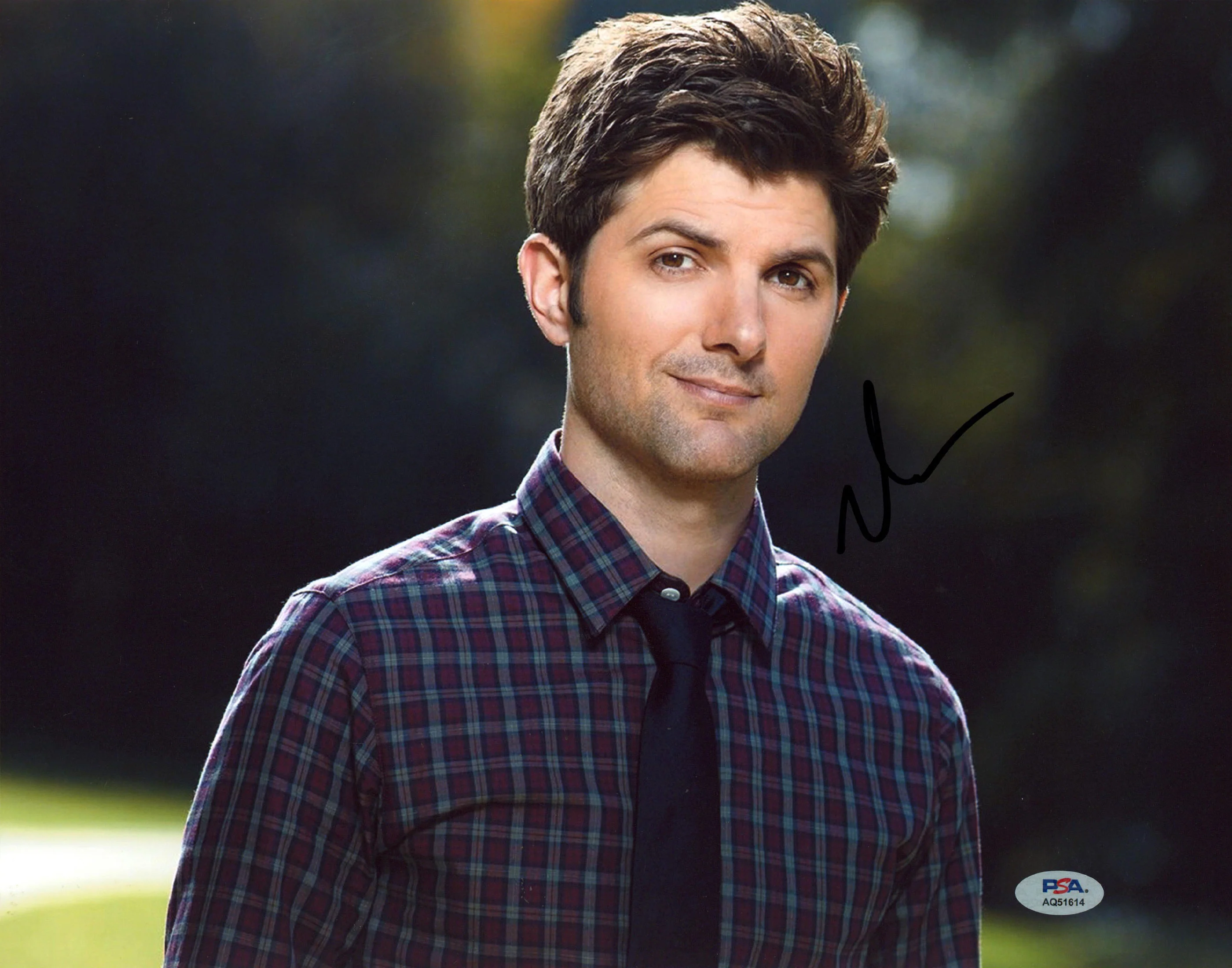 Adam Scott Parks & Recreation Authentic Signed 11x14 Photo PSA/DNA #AQ51614 - Image 2