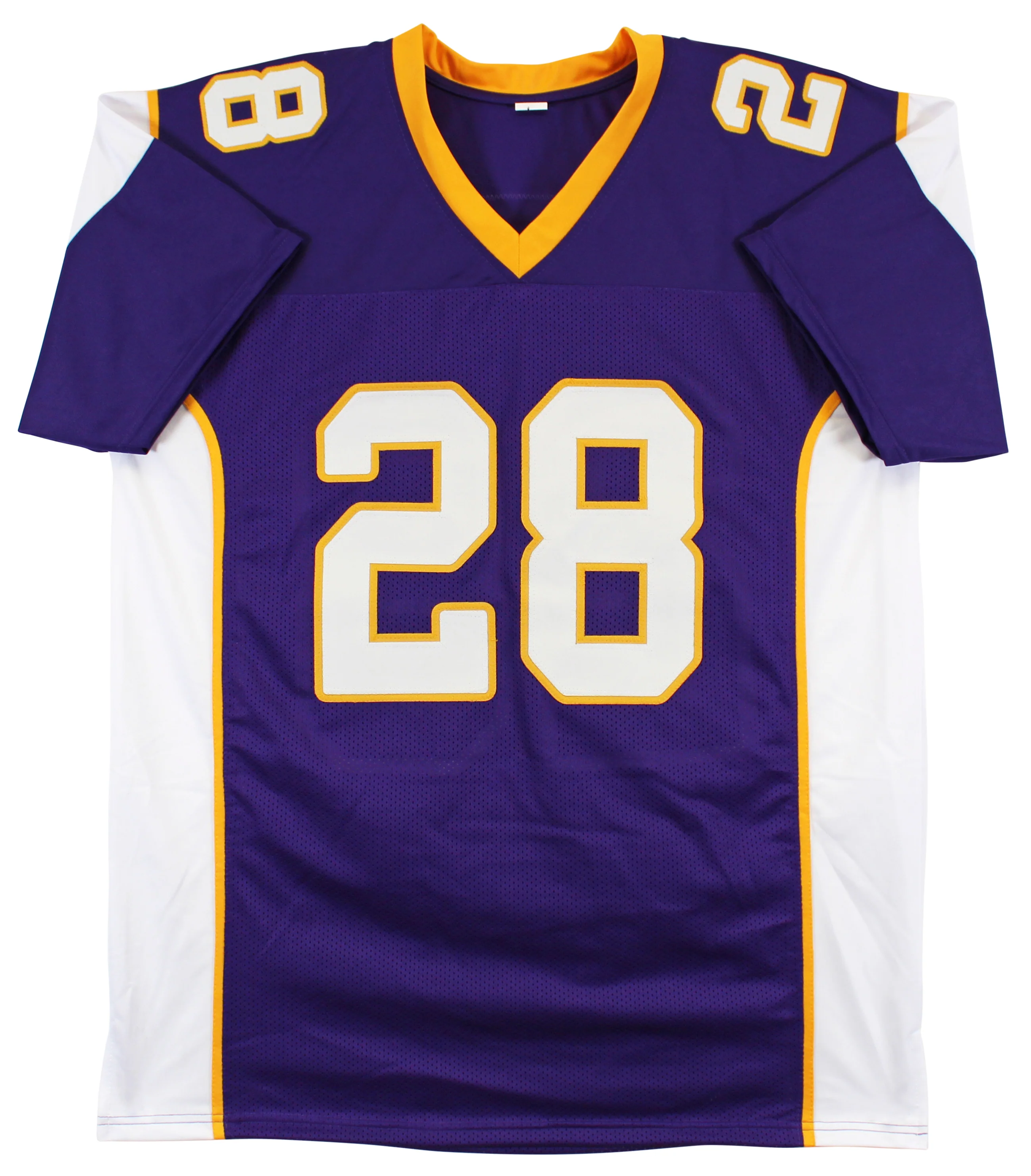 Adrian Peterson "All Day" Authentic Signed Purple Pro Style Jersey BAS Witnessed - Image 4