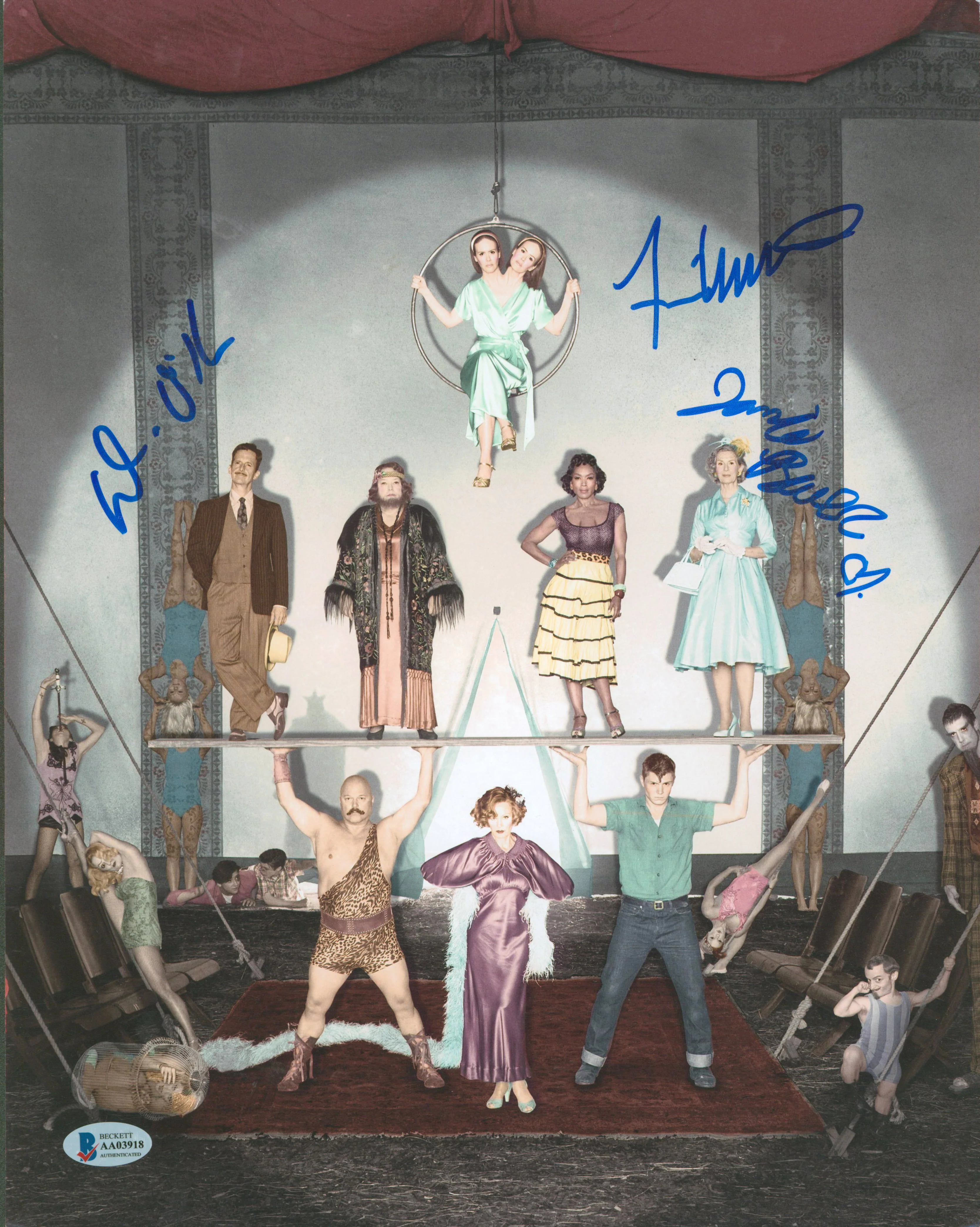 AHS Hotel (3) O'Hare, Wittrock & Brewer Signed 11x14 Photo BAS #AA03918 - Image 2