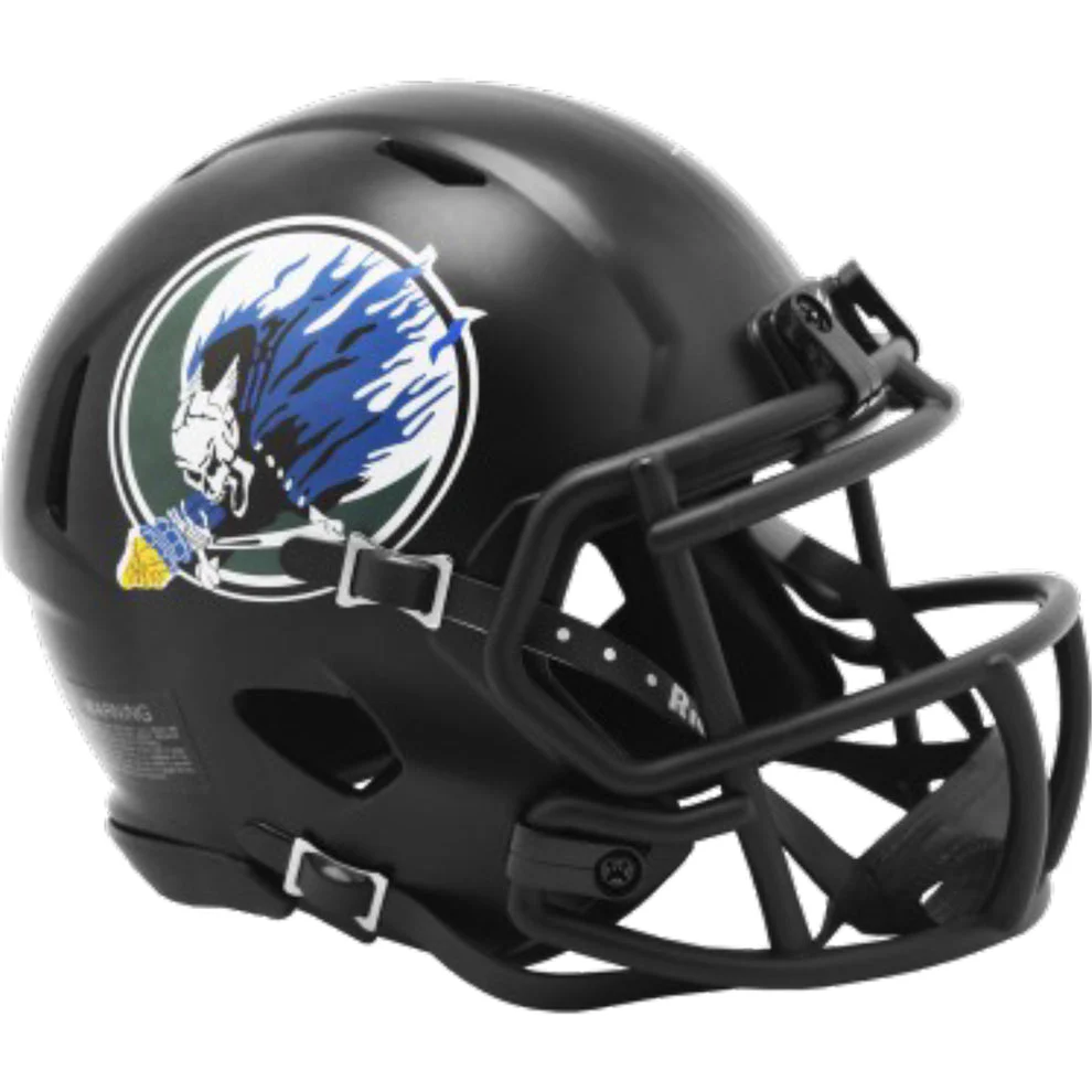 Air Force Spooky Limited Edition NCAA Mini Speed Football Helmet # - Image 3