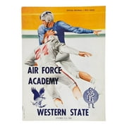 Air Force vs Western State October 13 1956 Official Game Program - Image 3
