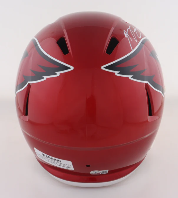 AJ Green Signed Cardinals Flash F/S Replica Helmet - Beckett - Image 3