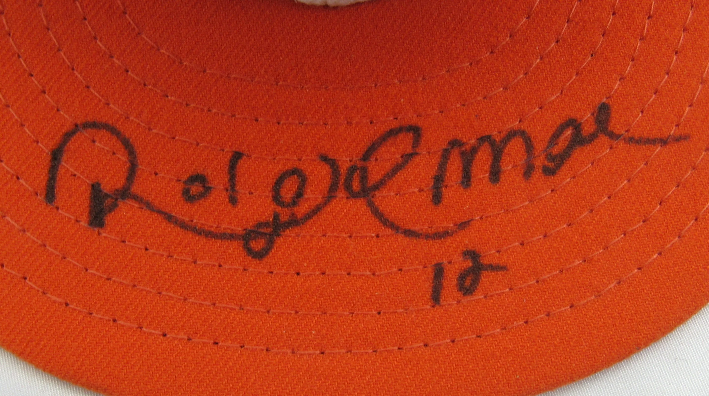 Roberto Alomar Signed Orioles Auto Hat JSA CI59545 - Image 2
