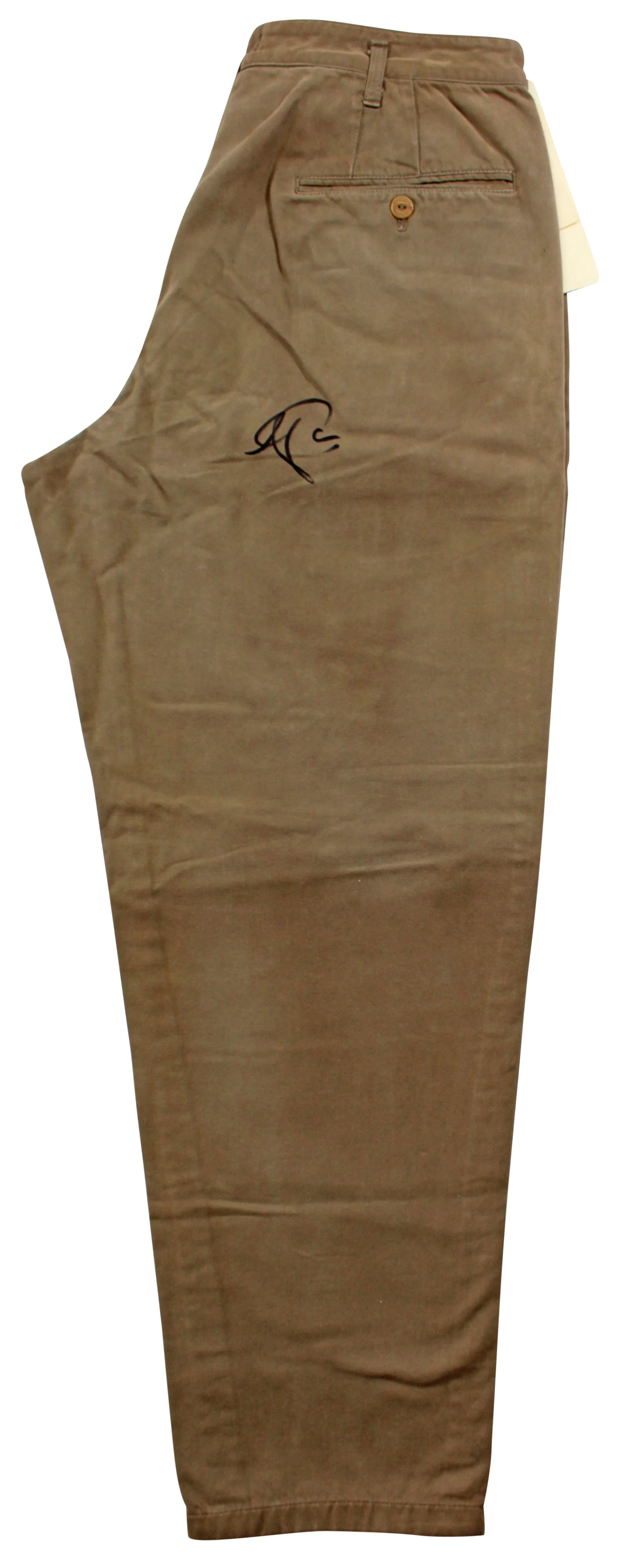 Al Pacino Frankie & Johnny Signed Screen Worn Tan Boneville Pants BAS #AB61460 - Image 8